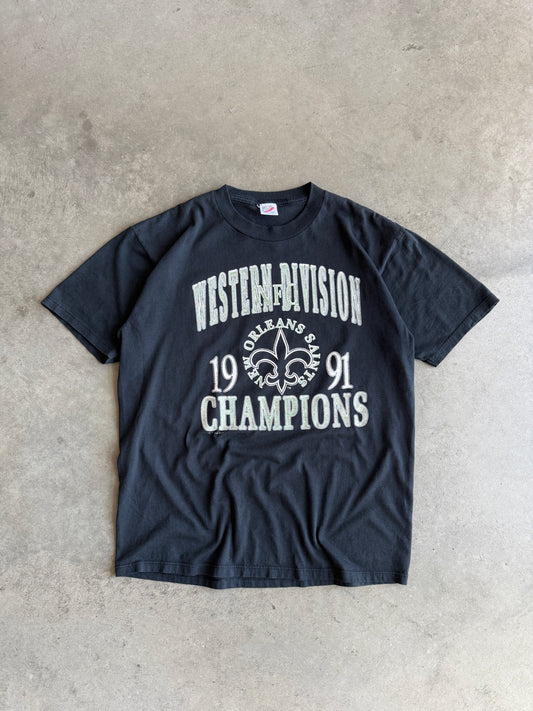 (L) 1991 New Orleans Saints Tee
