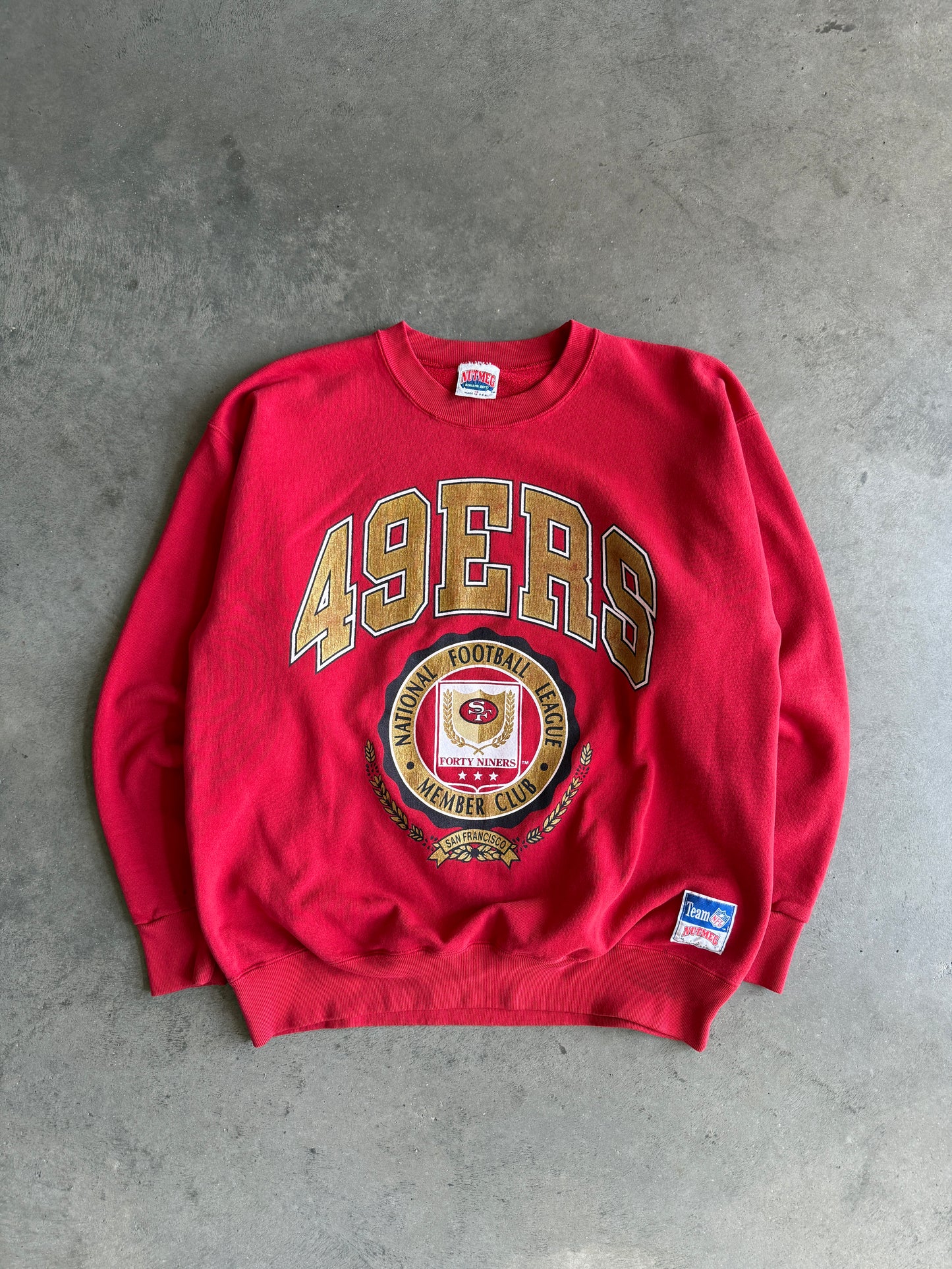 (XL) San Francisco 49ers Nutmeg Crew