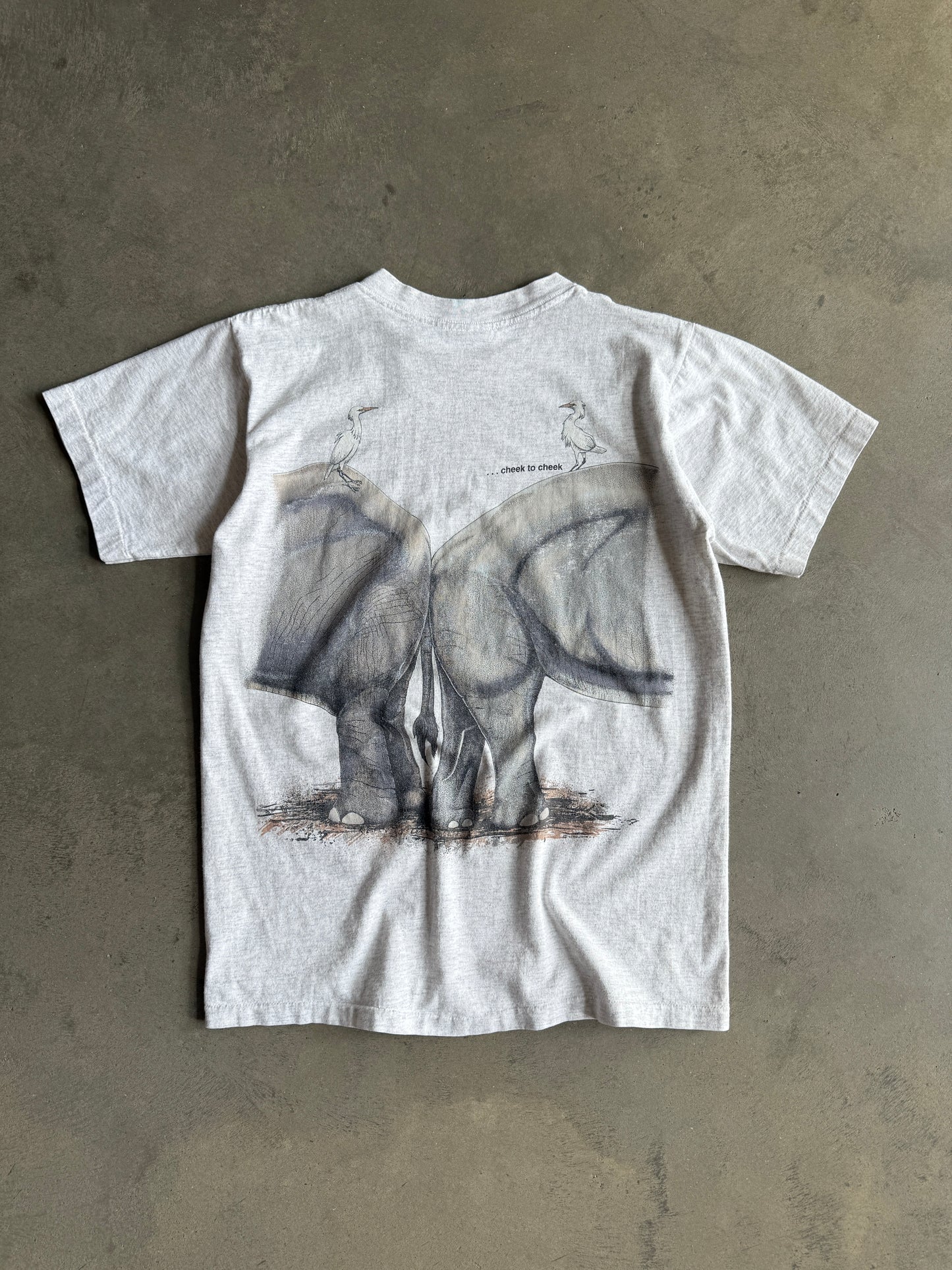 (M) Africa Elephants Tee
