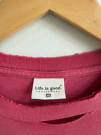(XL) Life is Good Tee