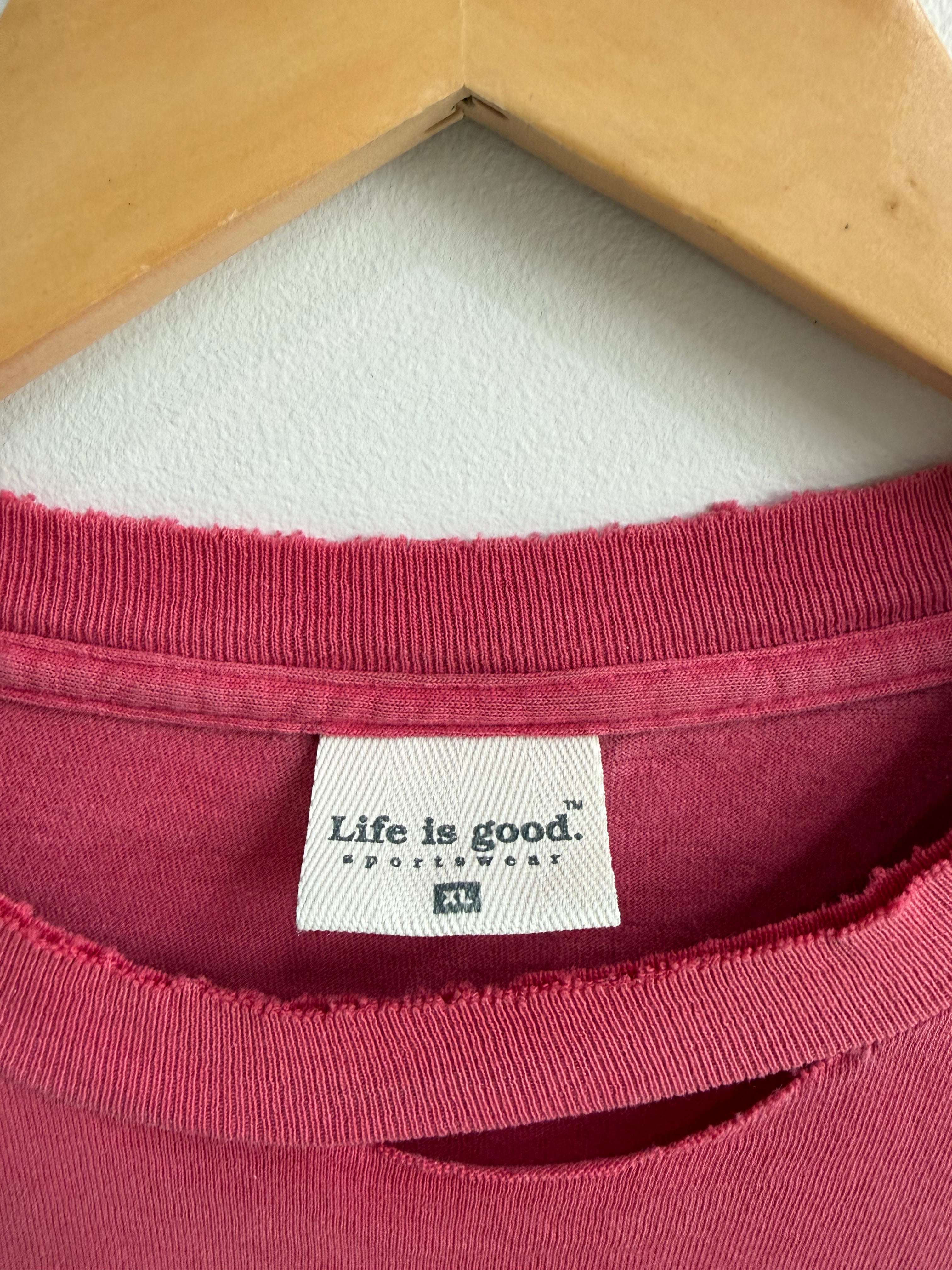 (XL) Life is Good Tee