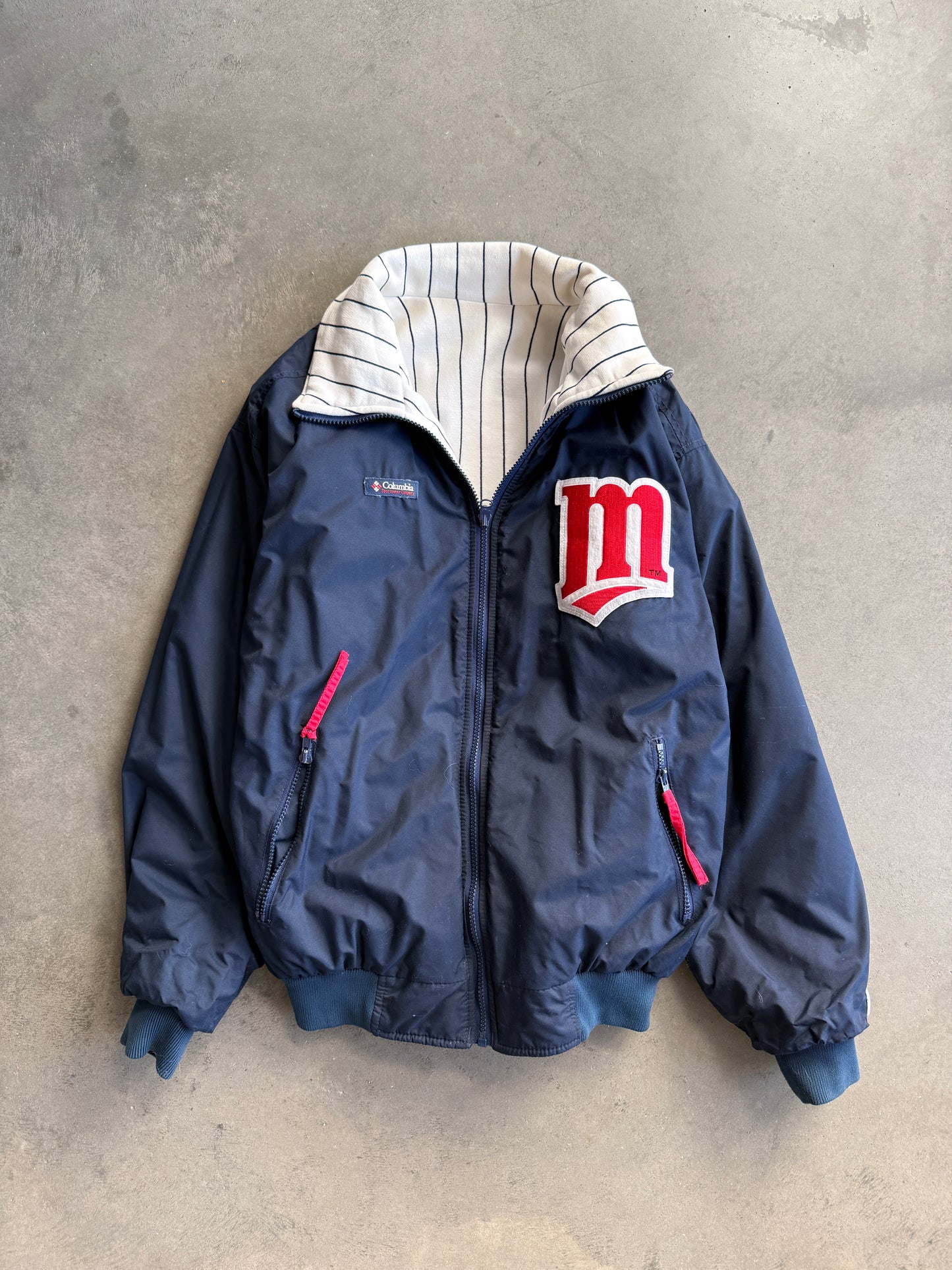 (M) Minnesota Twins Columbia Jacket