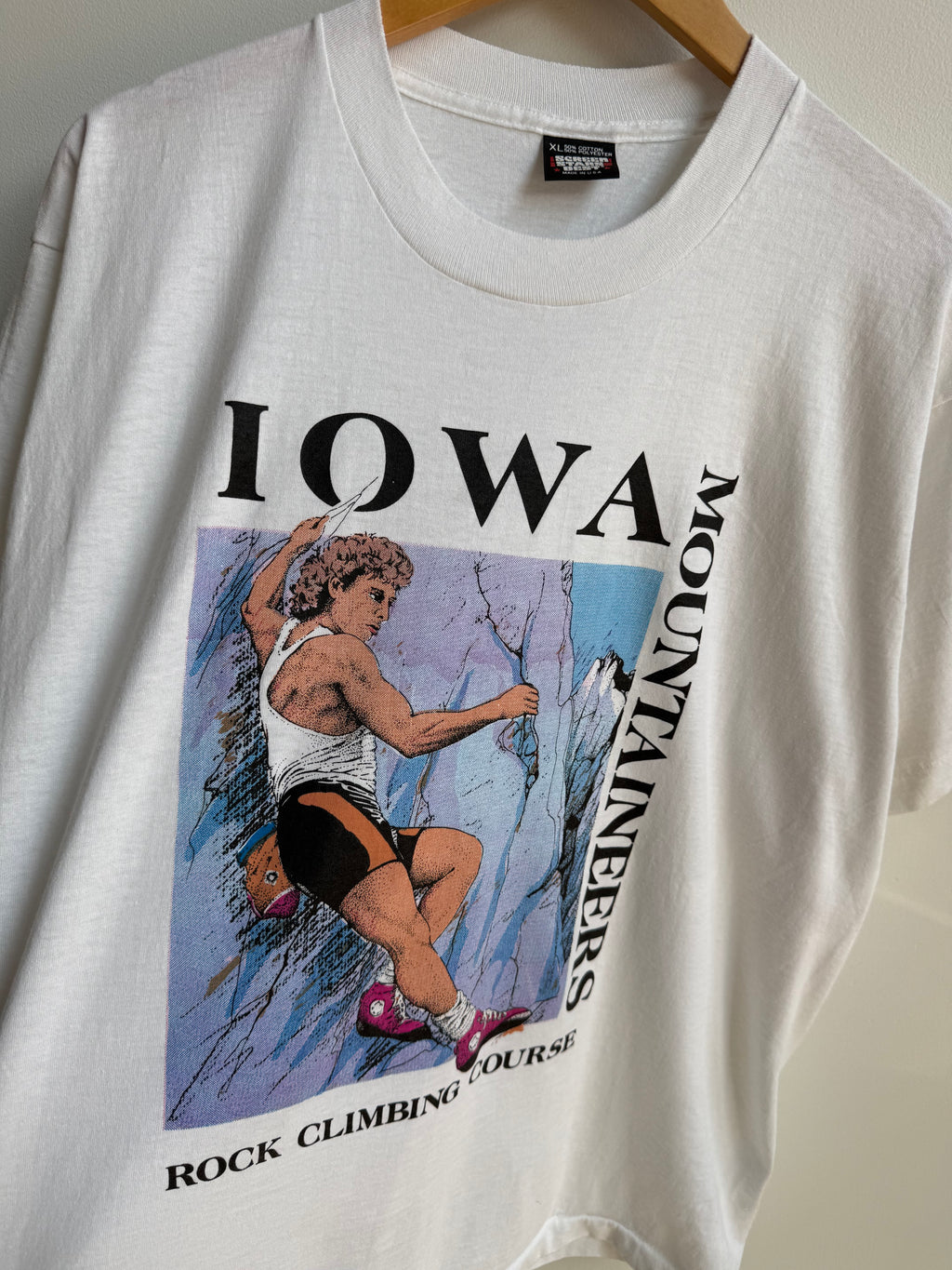 (L) Iowa Mountain Climbing Tee