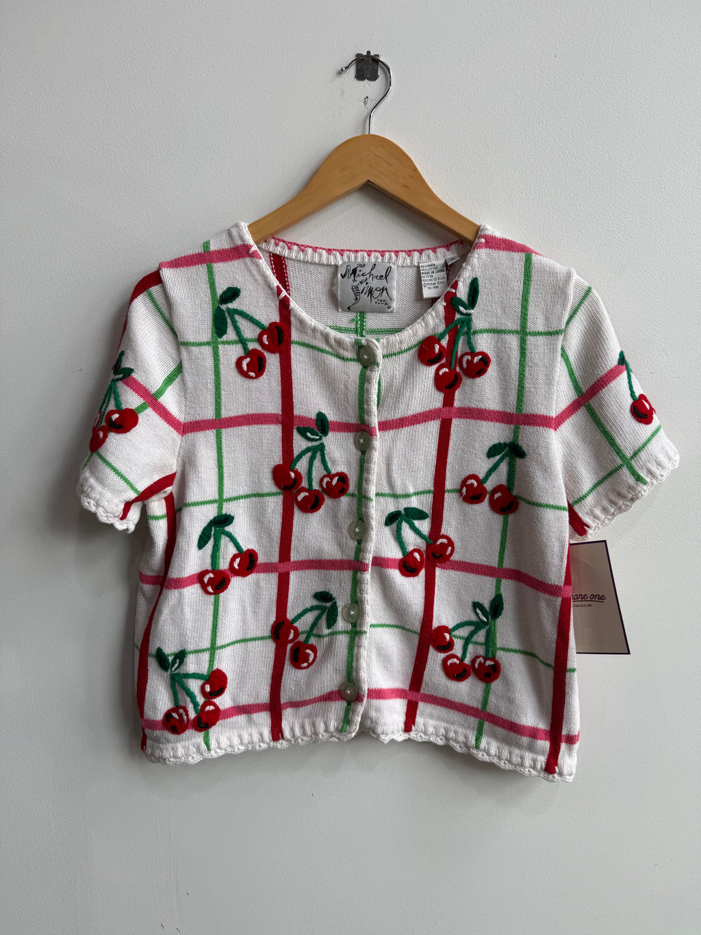 (M) Cherry Sweater