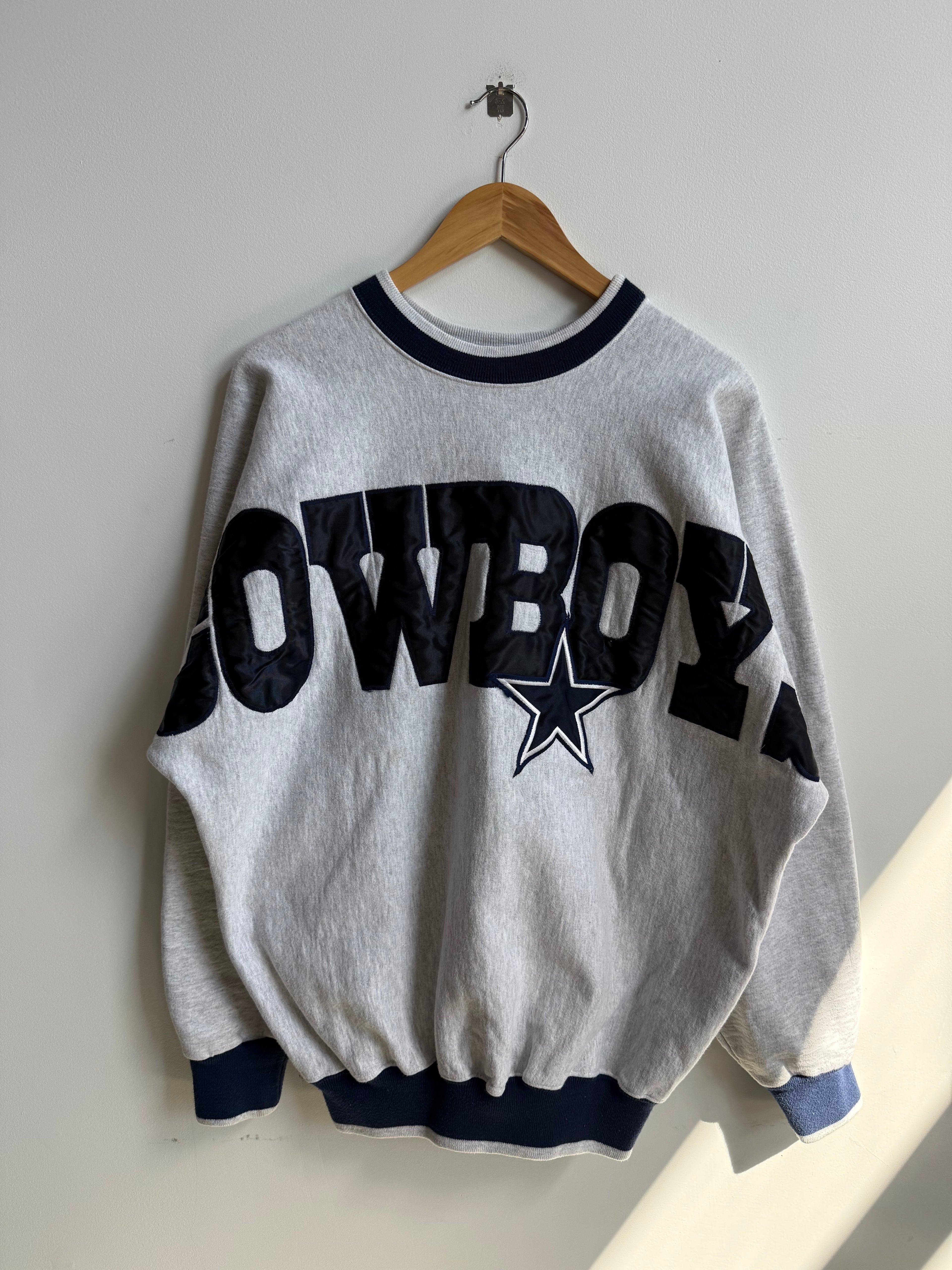 (XL) Dallas Cowboys Spellout Crew