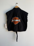 (XL) Harley Davidson Femme Cutoff Shirt