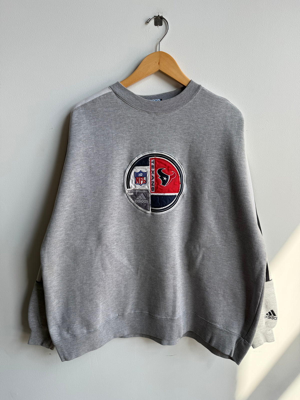 (XL) Houston Texans Adidas Crew