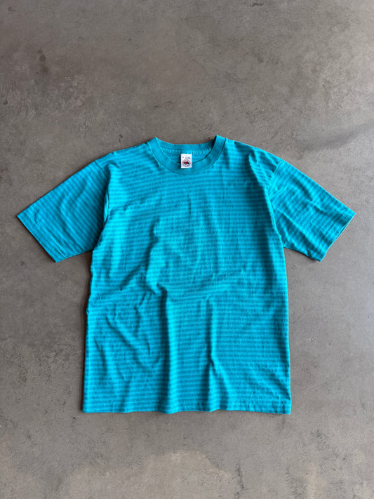 (M) Blue Striped Tee