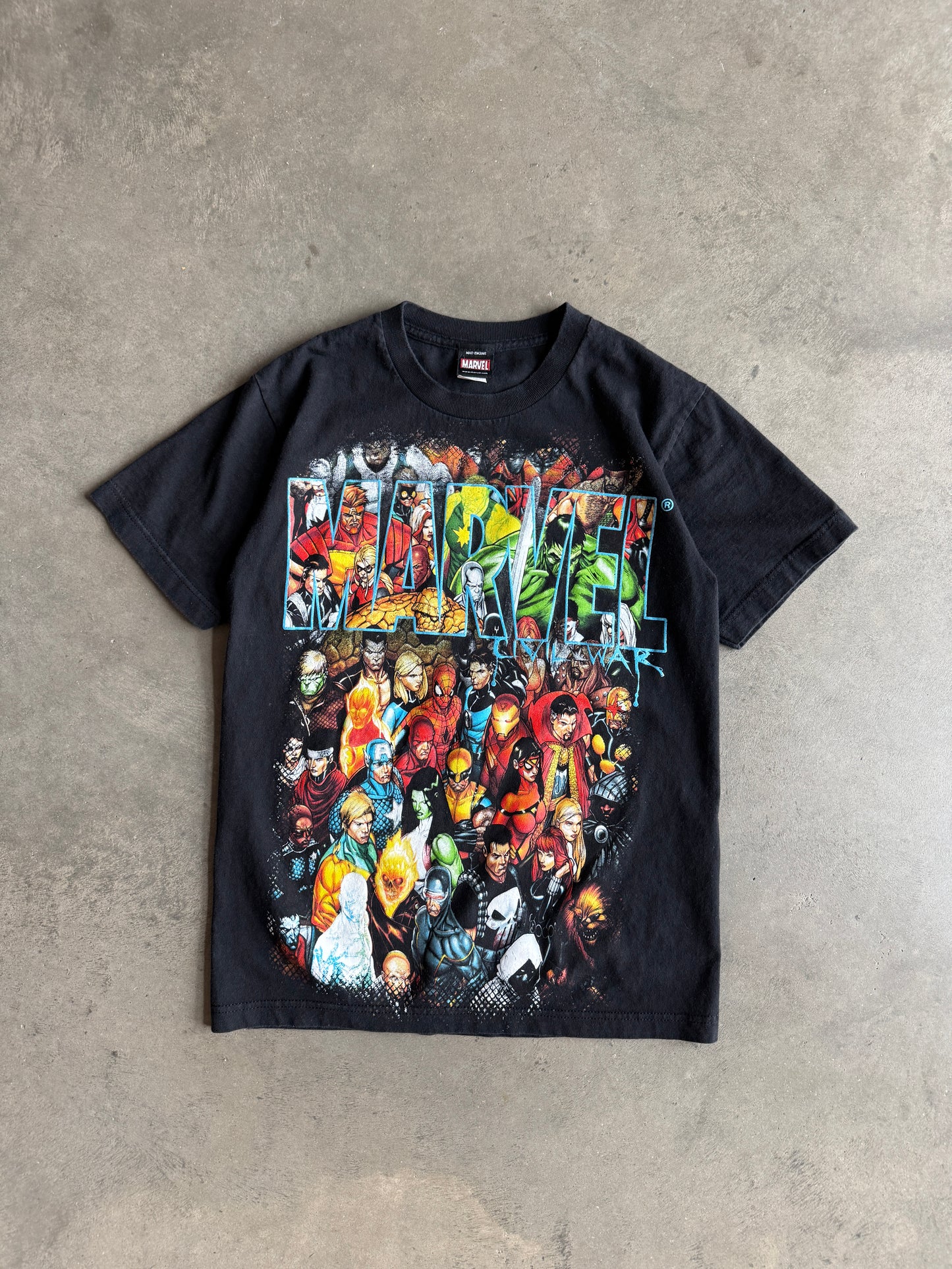 (S) Marvel Mad Engine Tee