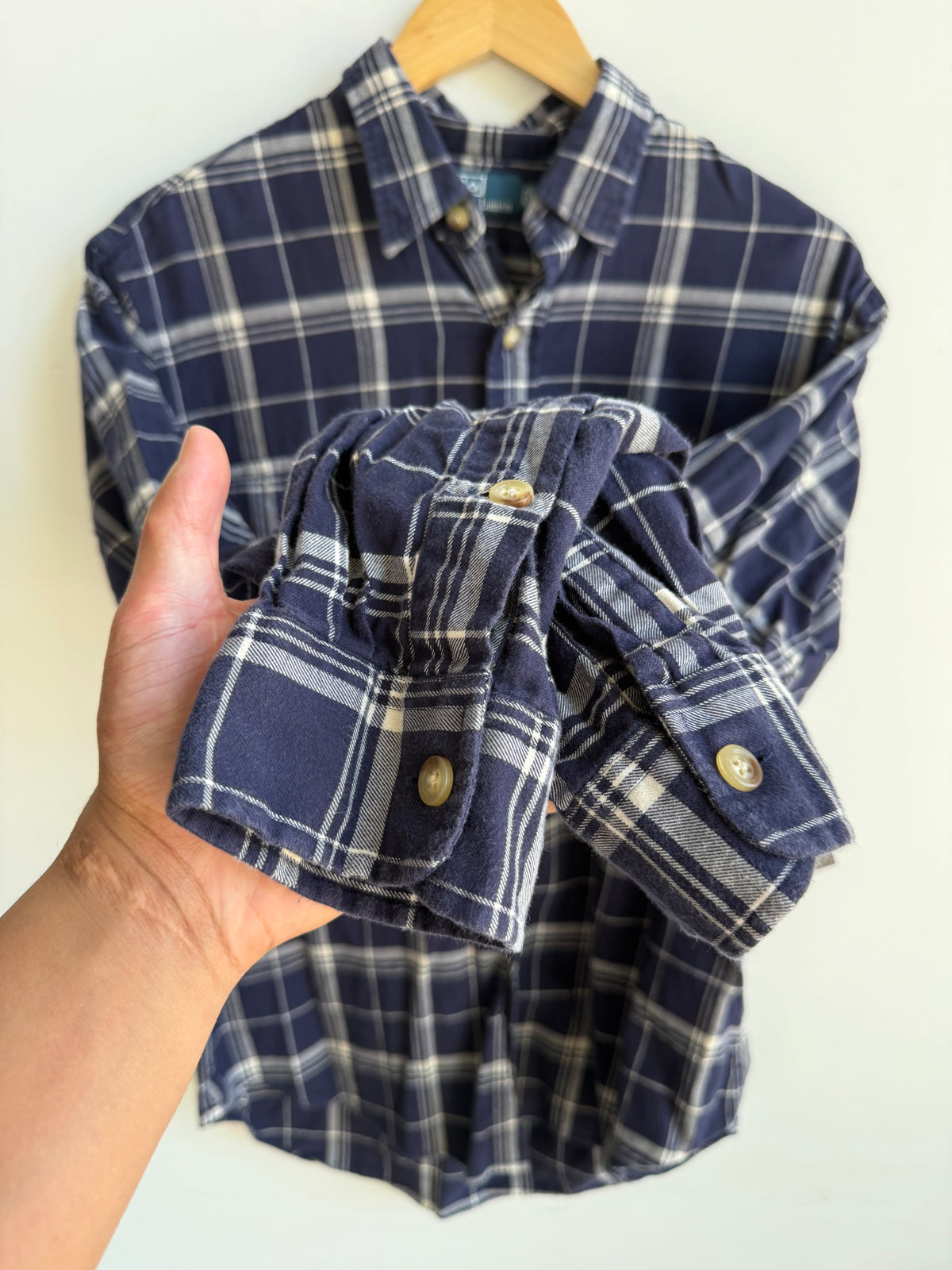 (L) Polo Ralph Lauren Flannel Shirt