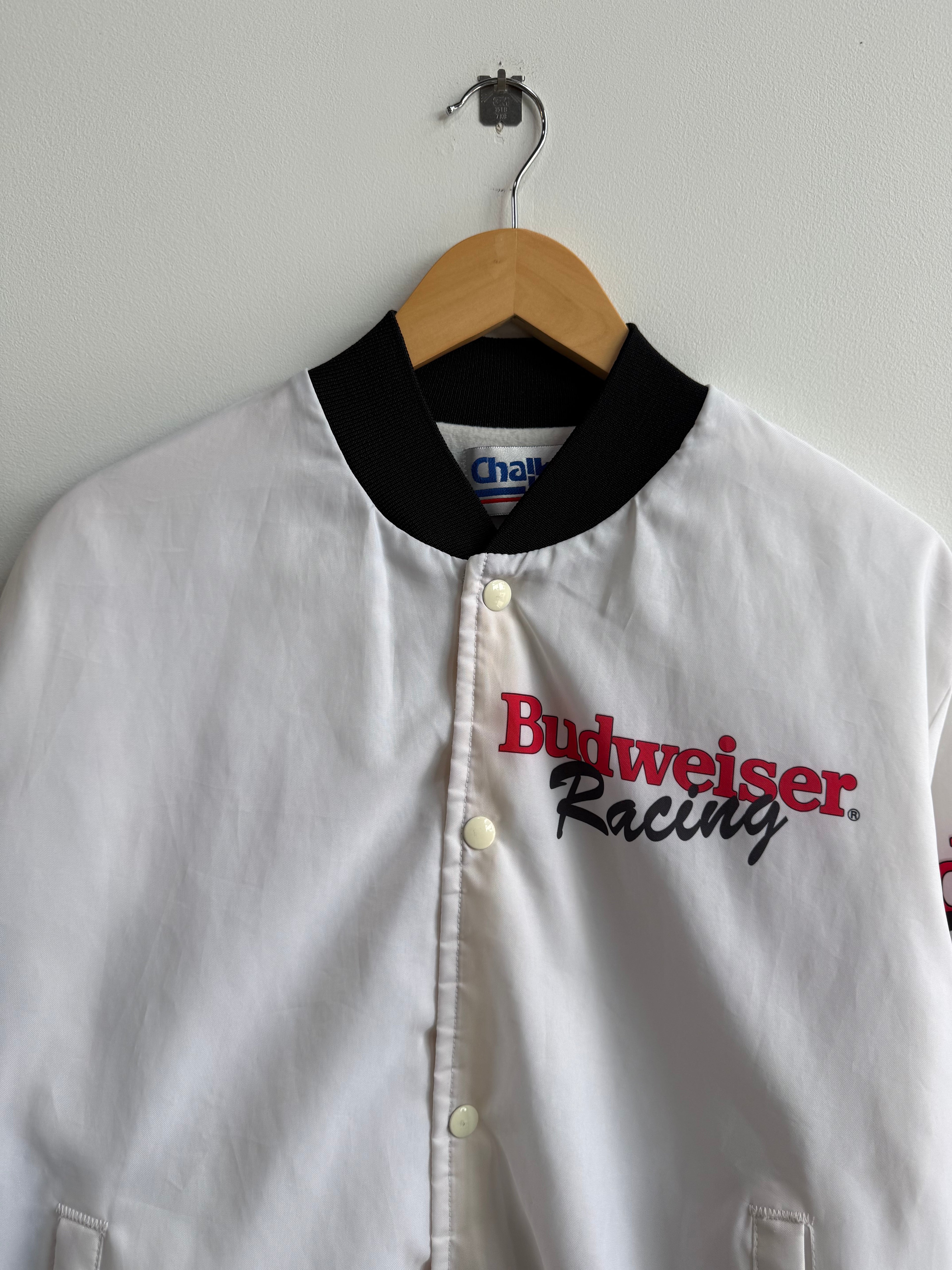(L) Budweiser Racing Chalk Line Jacket