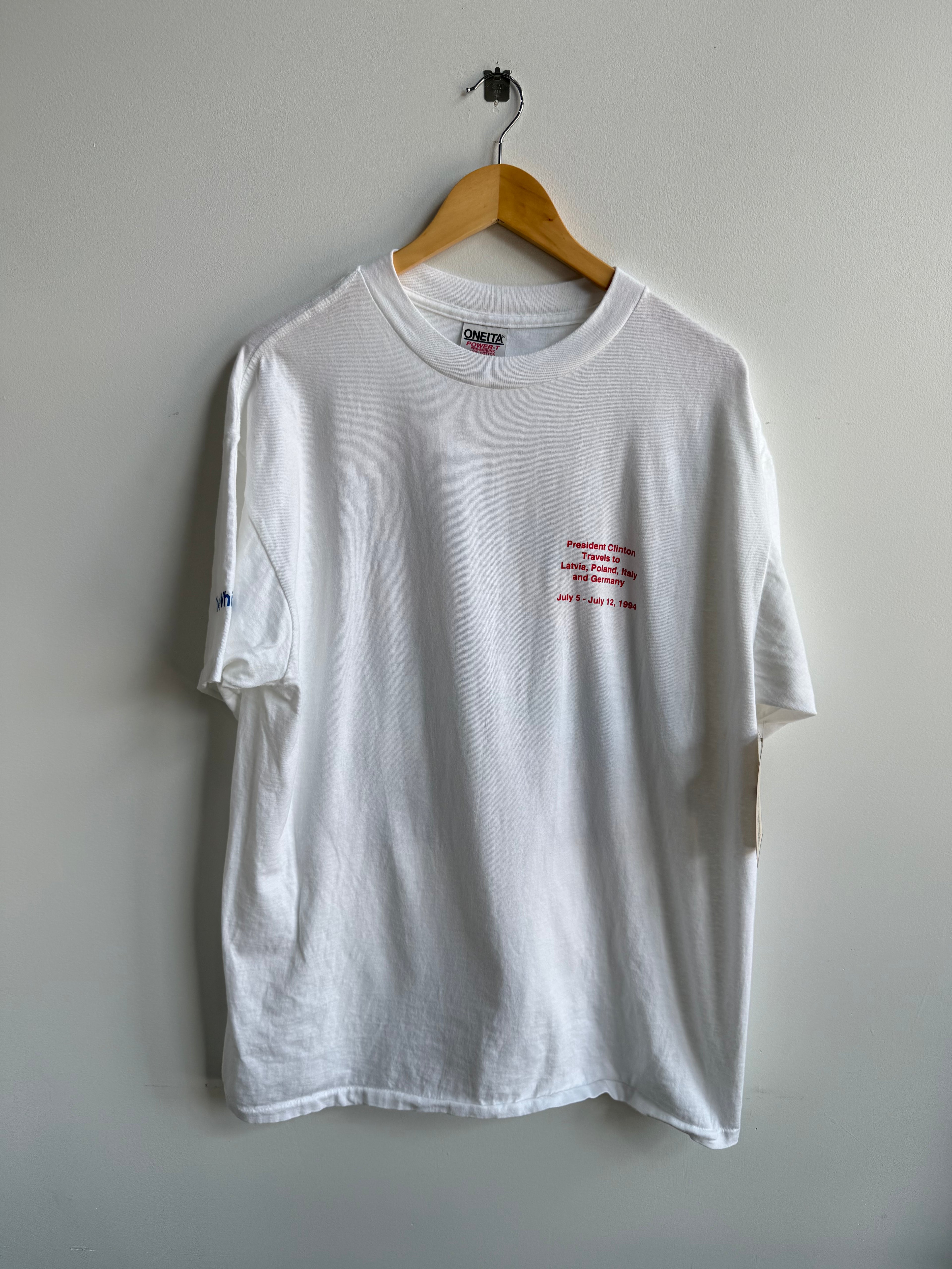 (XL) Bill Clinton Currency Exchange Tee