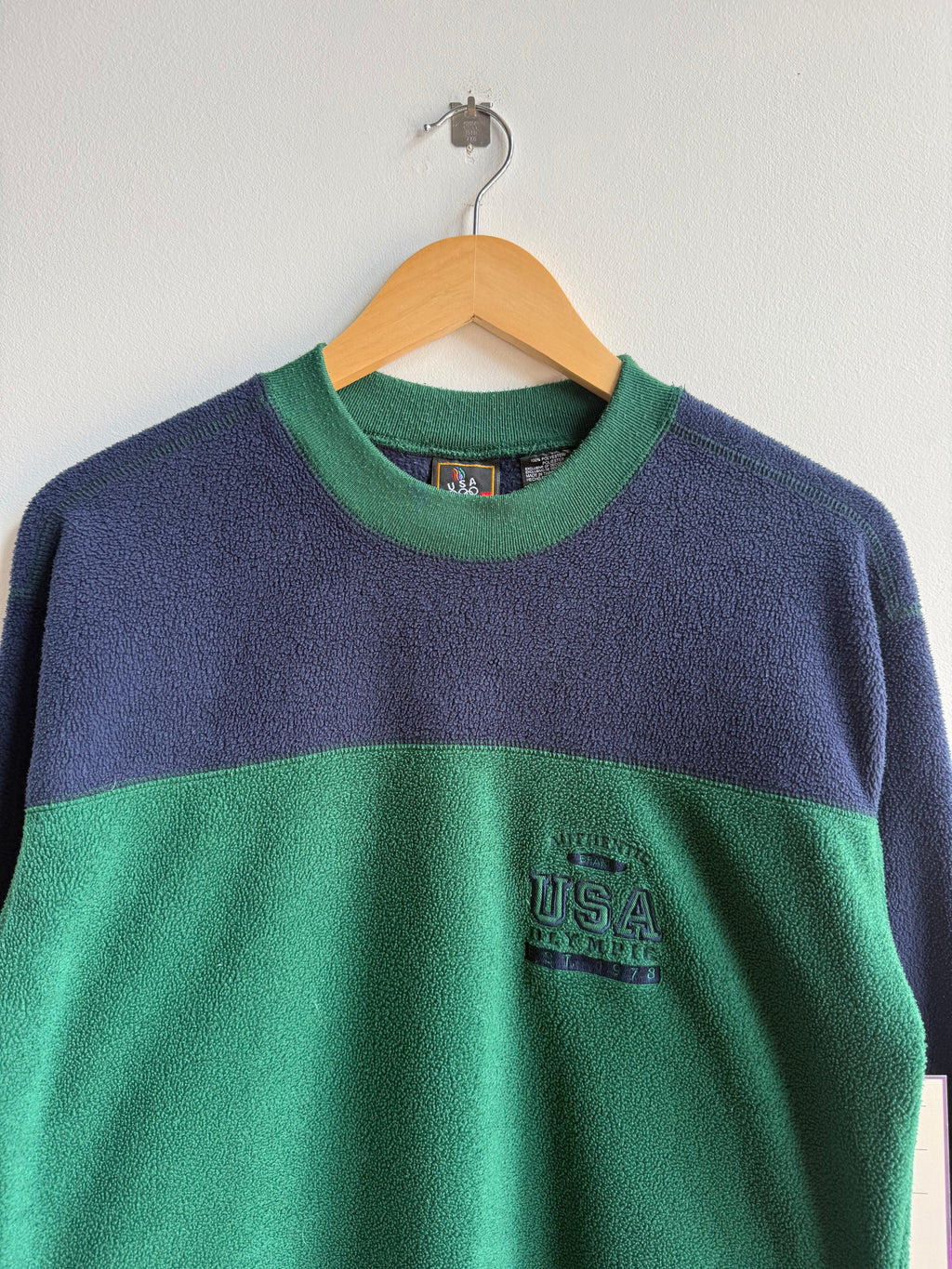 (S) USA Olympic Fleece Crew