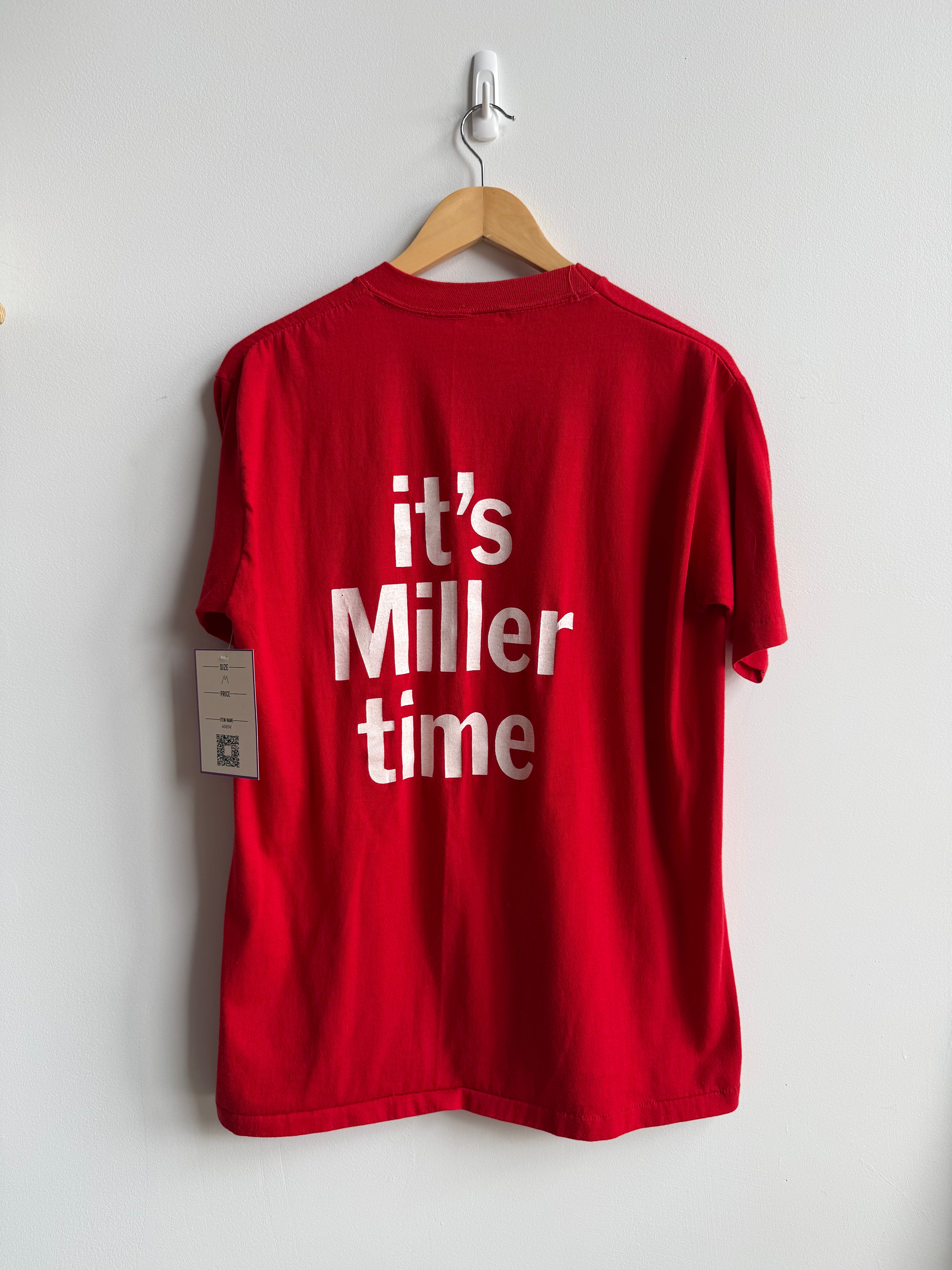 (M) Its Miller Time Tee