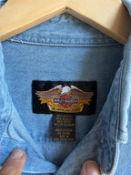 (M) Harley Davidson Button up Shirt