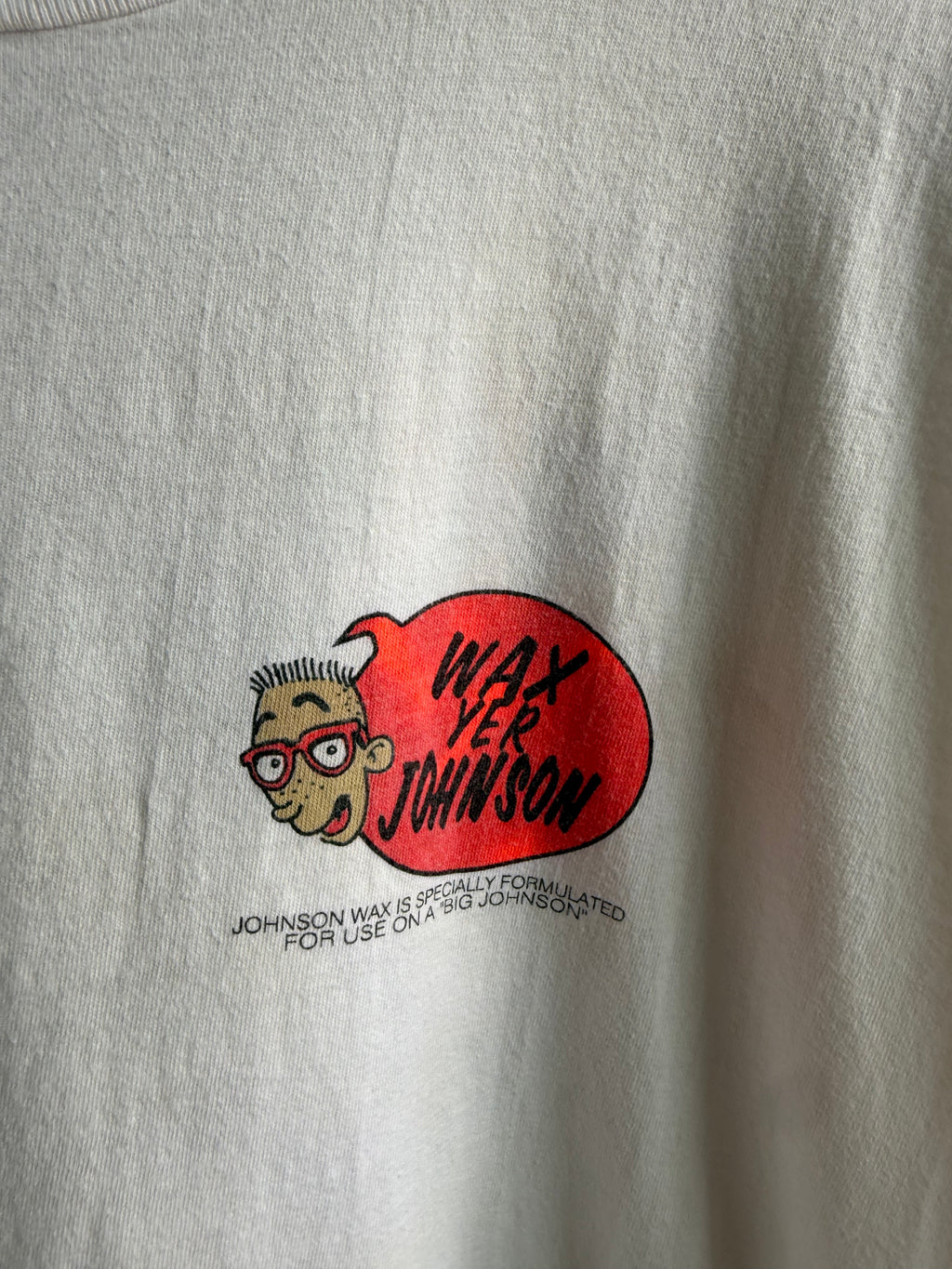(XL) Wax Yer Johnson Tee