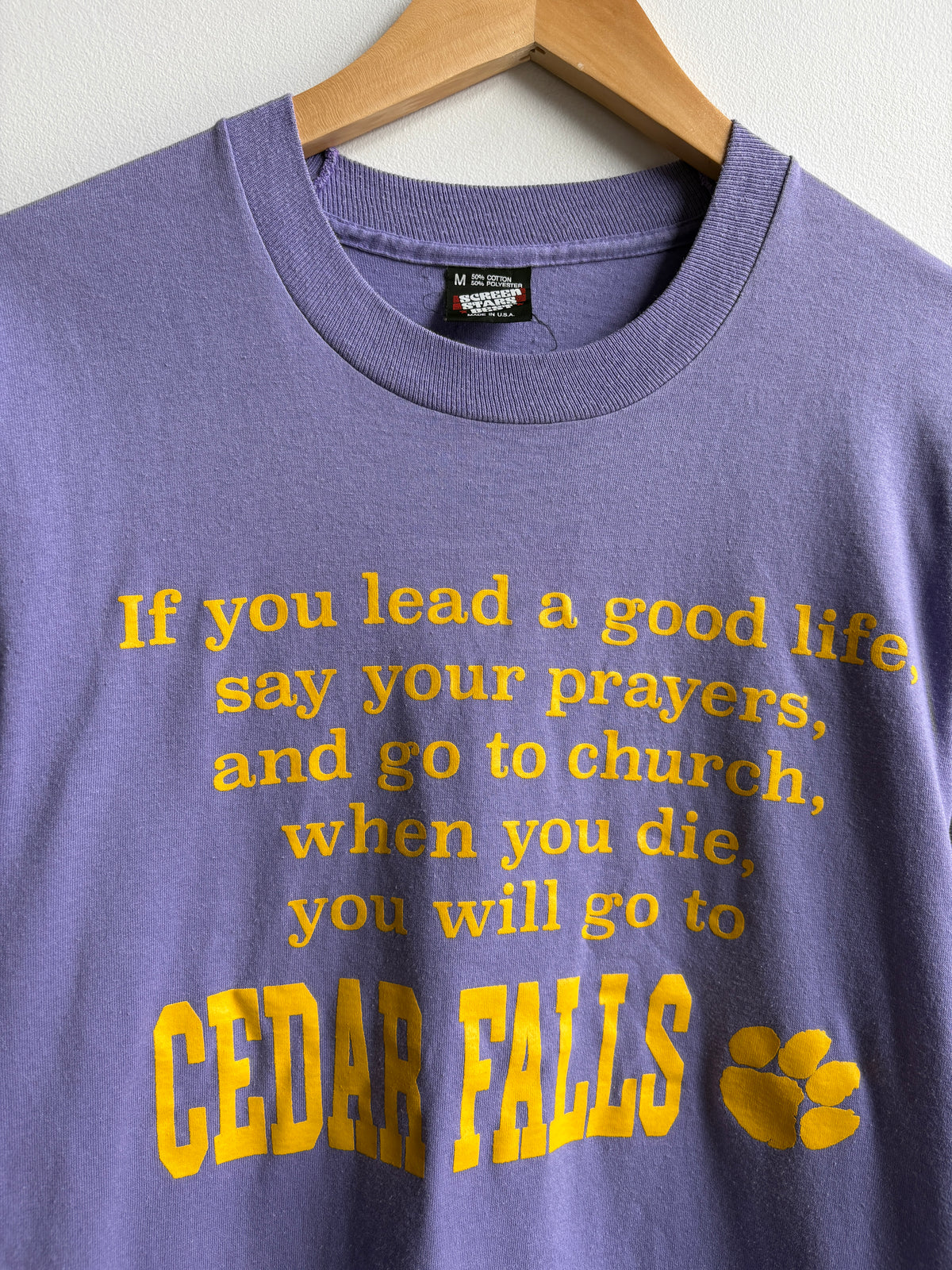 (M) Cedar Falls Parody Tee