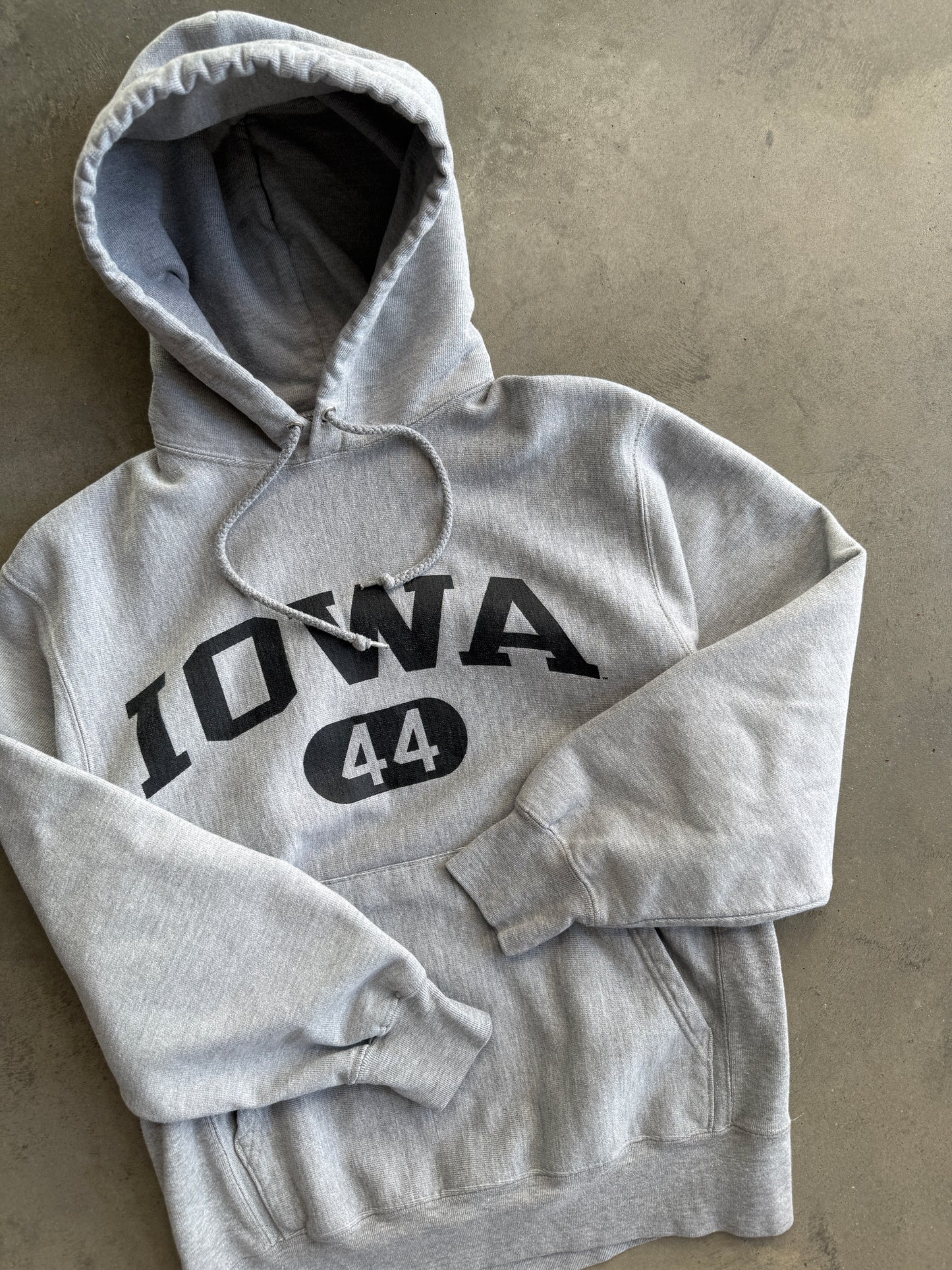 (S) Iowa 44 Reverse Weave Hoodie
