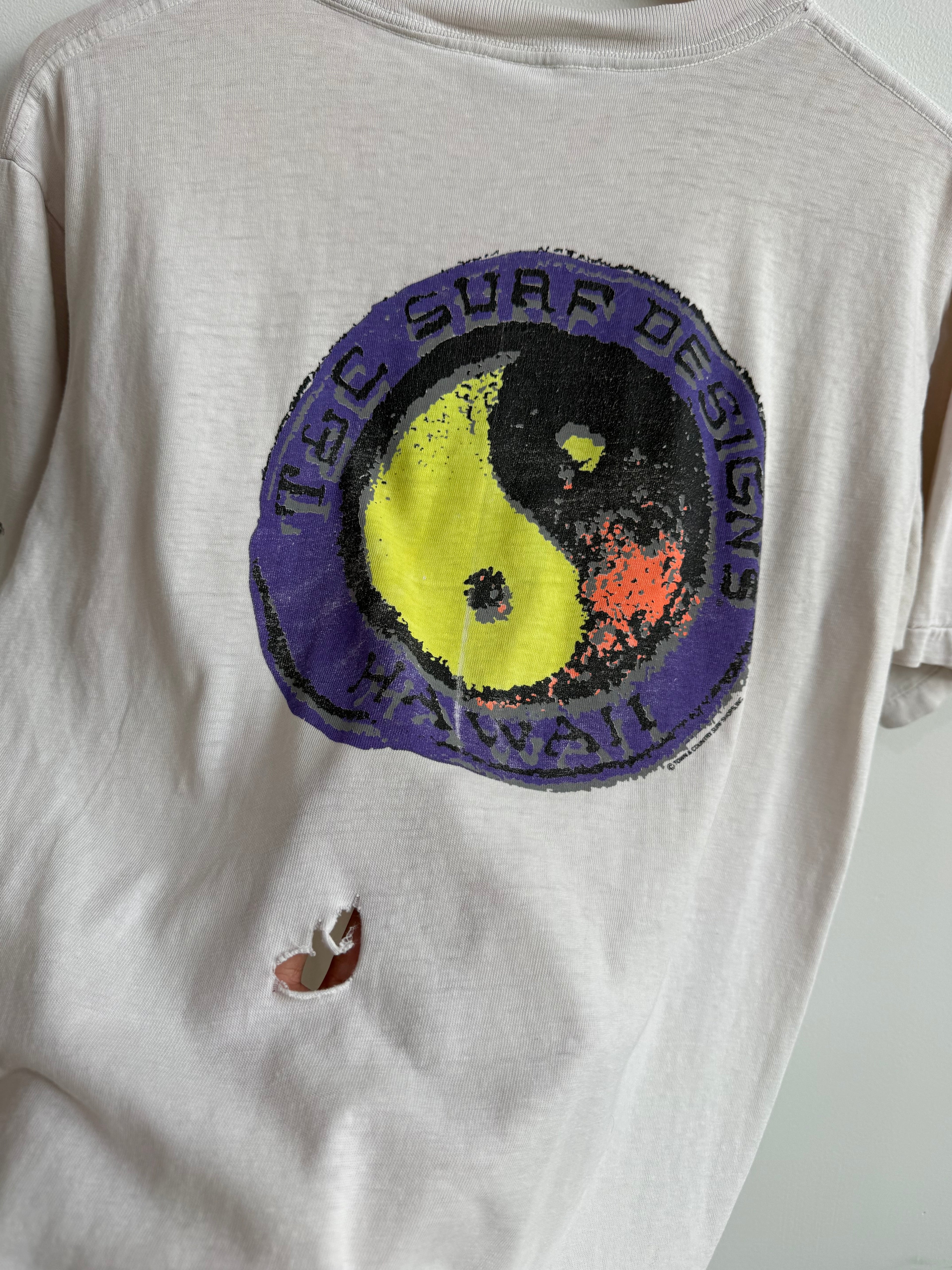 (L) T & C Surf Tee