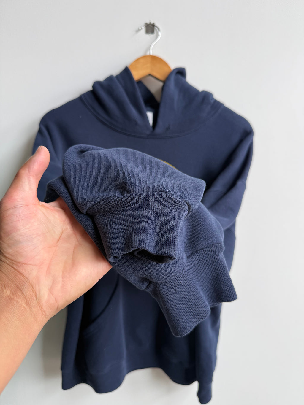 (L) Navy Hoodie