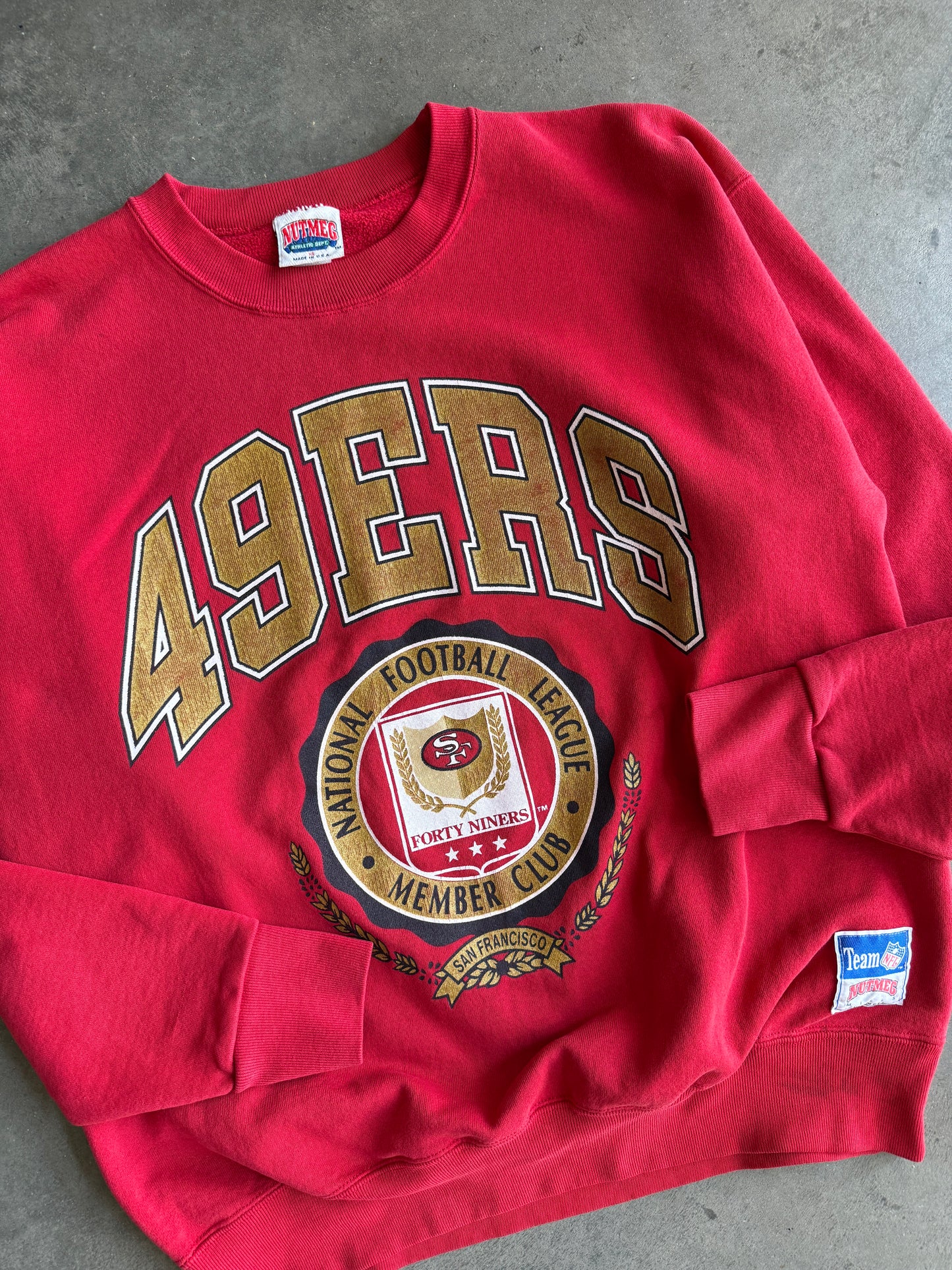 (XL) San Francisco 49ers Nutmeg Crew
