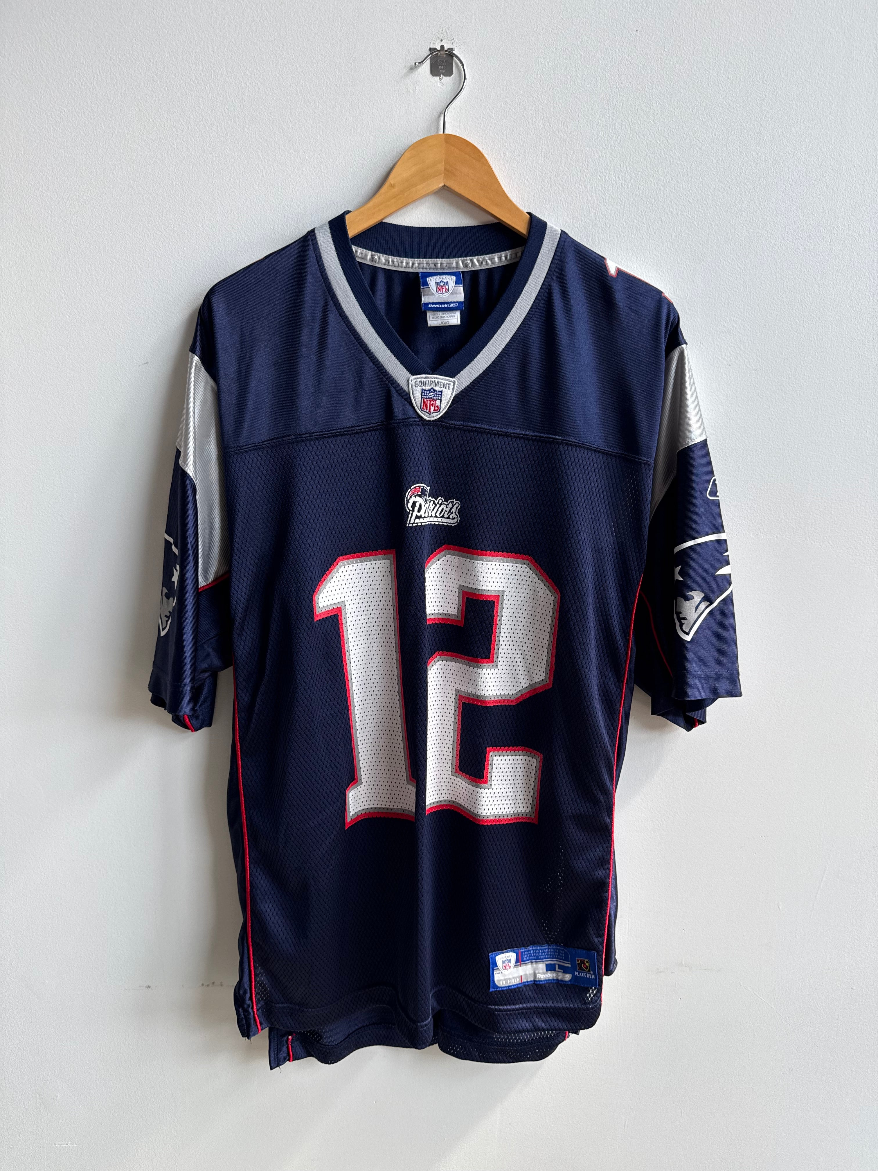(L) Tom Brady New England Patriots Jersey