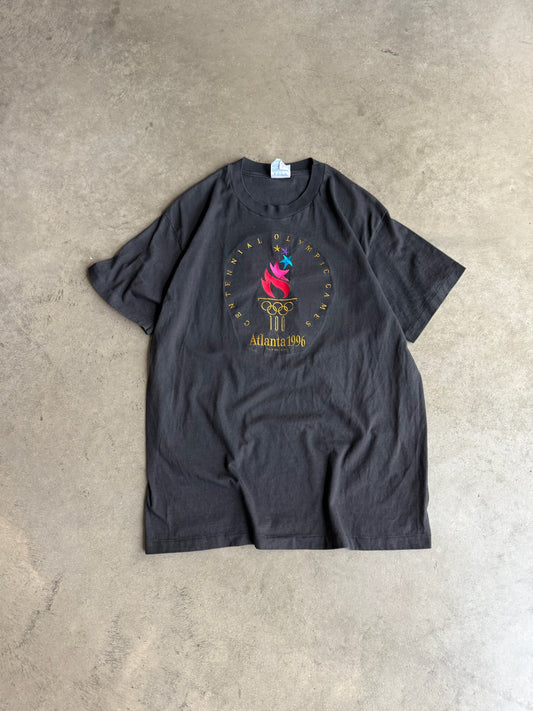 (L) Black Atlanta 1996 Olympics Tee