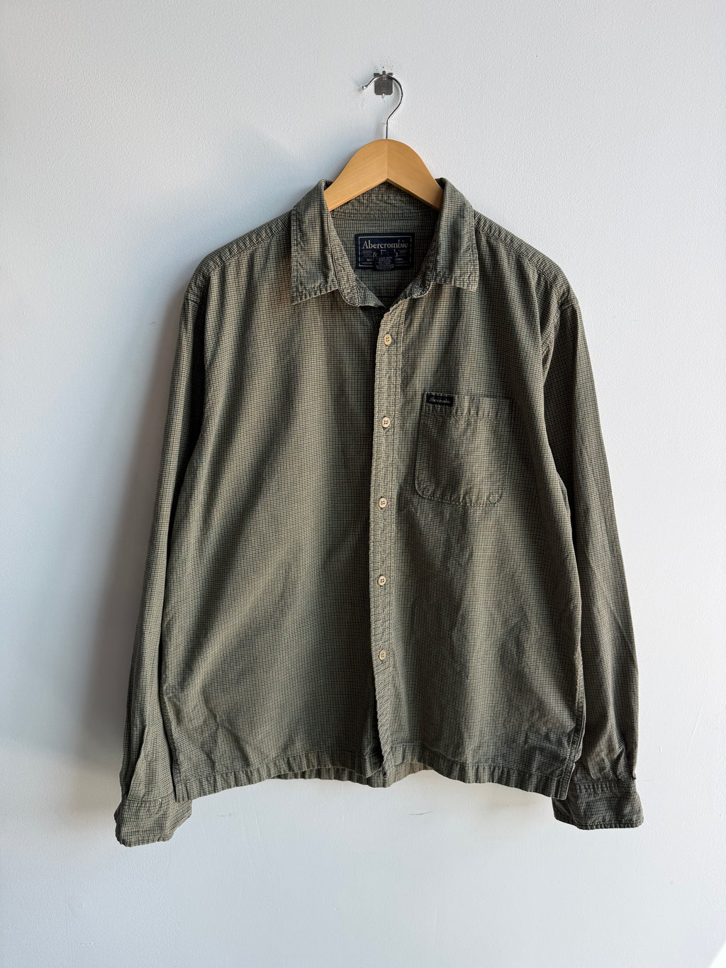 (L) Abercrombie Pattern Shirt