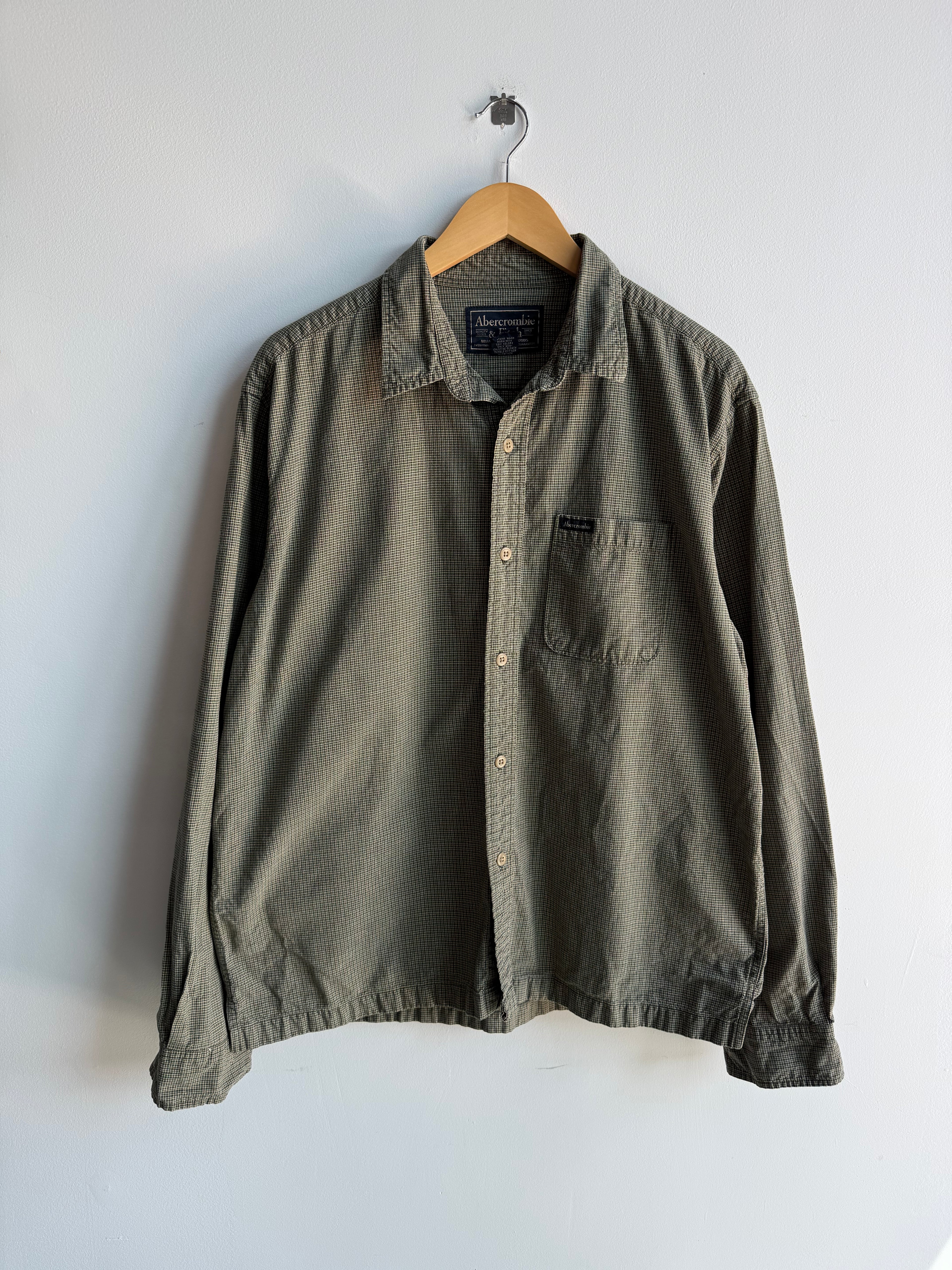 (L) Abercrombie Pattern Shirt