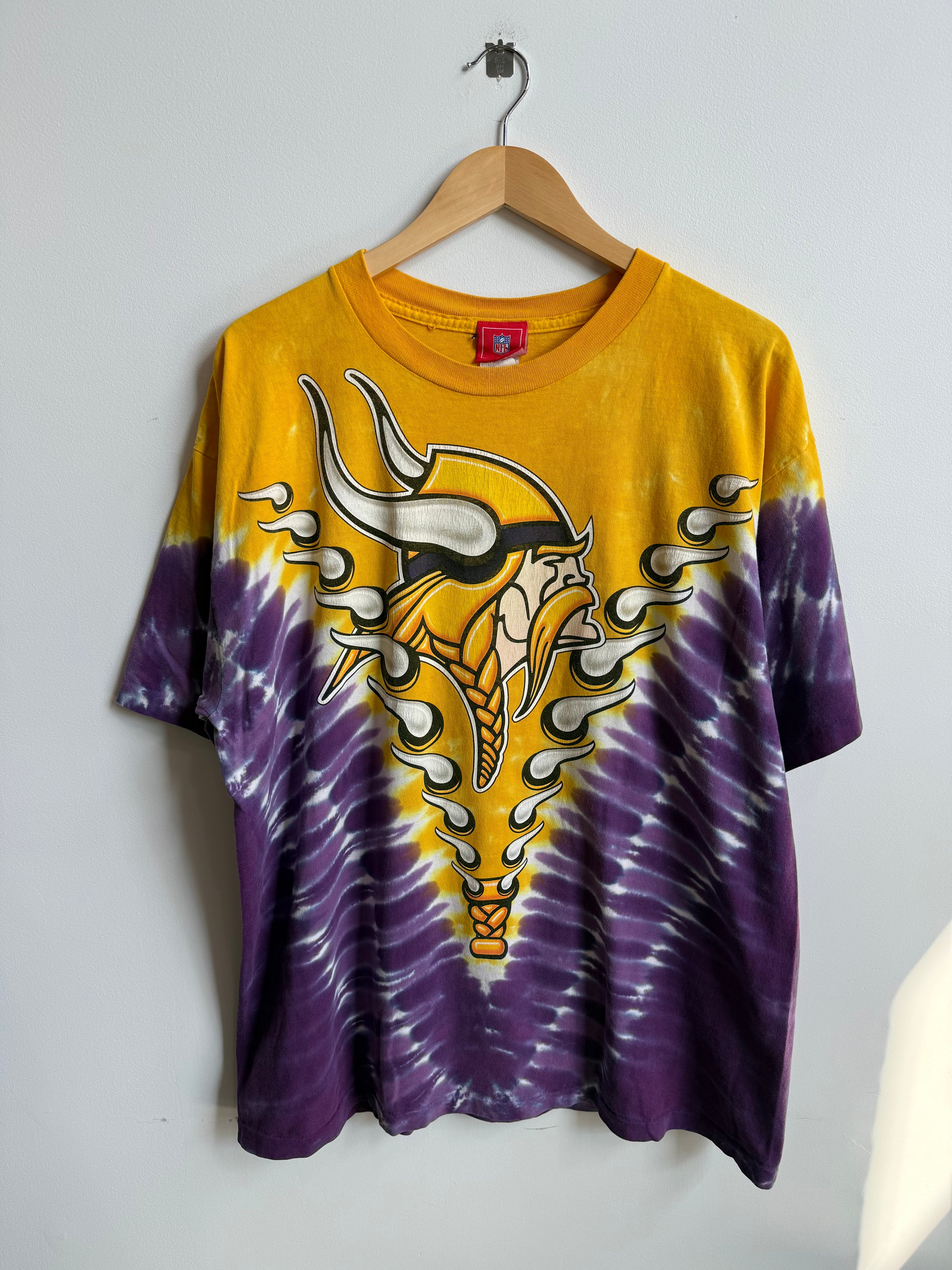 (XL) Minnesota Vikings Tie Dye Tee