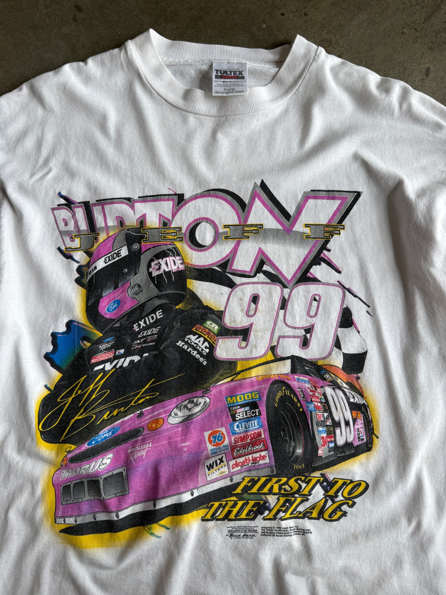 (XL) Jeff Burton Tee