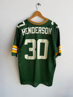 (L) Green Bay Packers Henderson Jersey