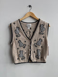 (S) Cat Sweater Vest