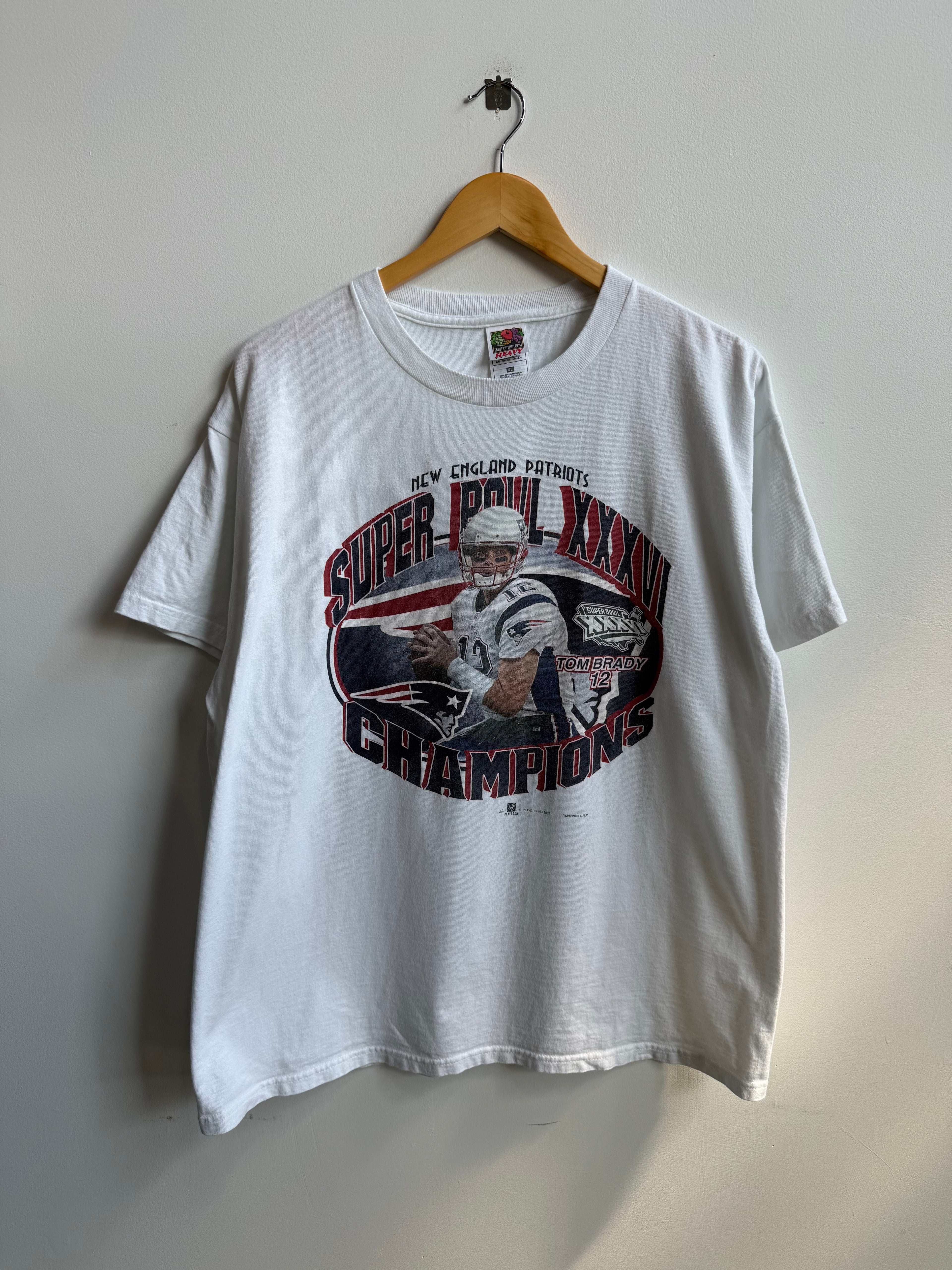 (XL) New England Patriots Tom Brady Tee