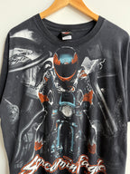 (XL) Harley Davidson All Over Print Tee