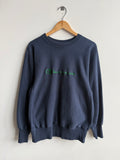 (L) Navy Champion Reverse Weave Crew