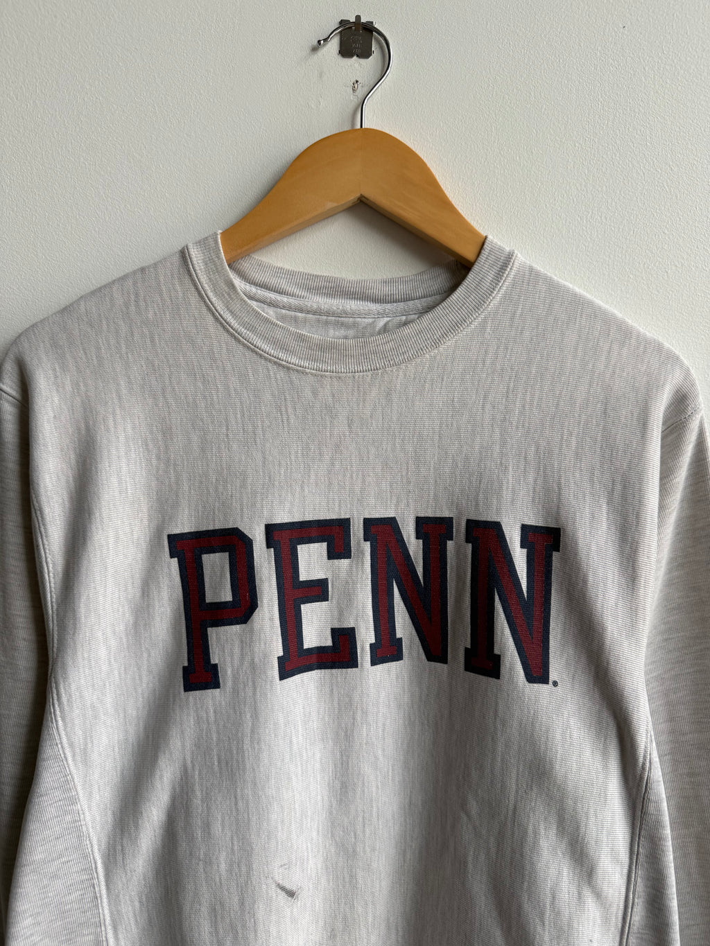 (S) Penn University Reverse Weave Crew