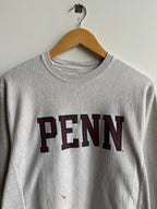 (S) Penn University Reverse Weave Crew
