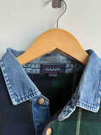 (XL) Gant Plaid Rugby Shirt