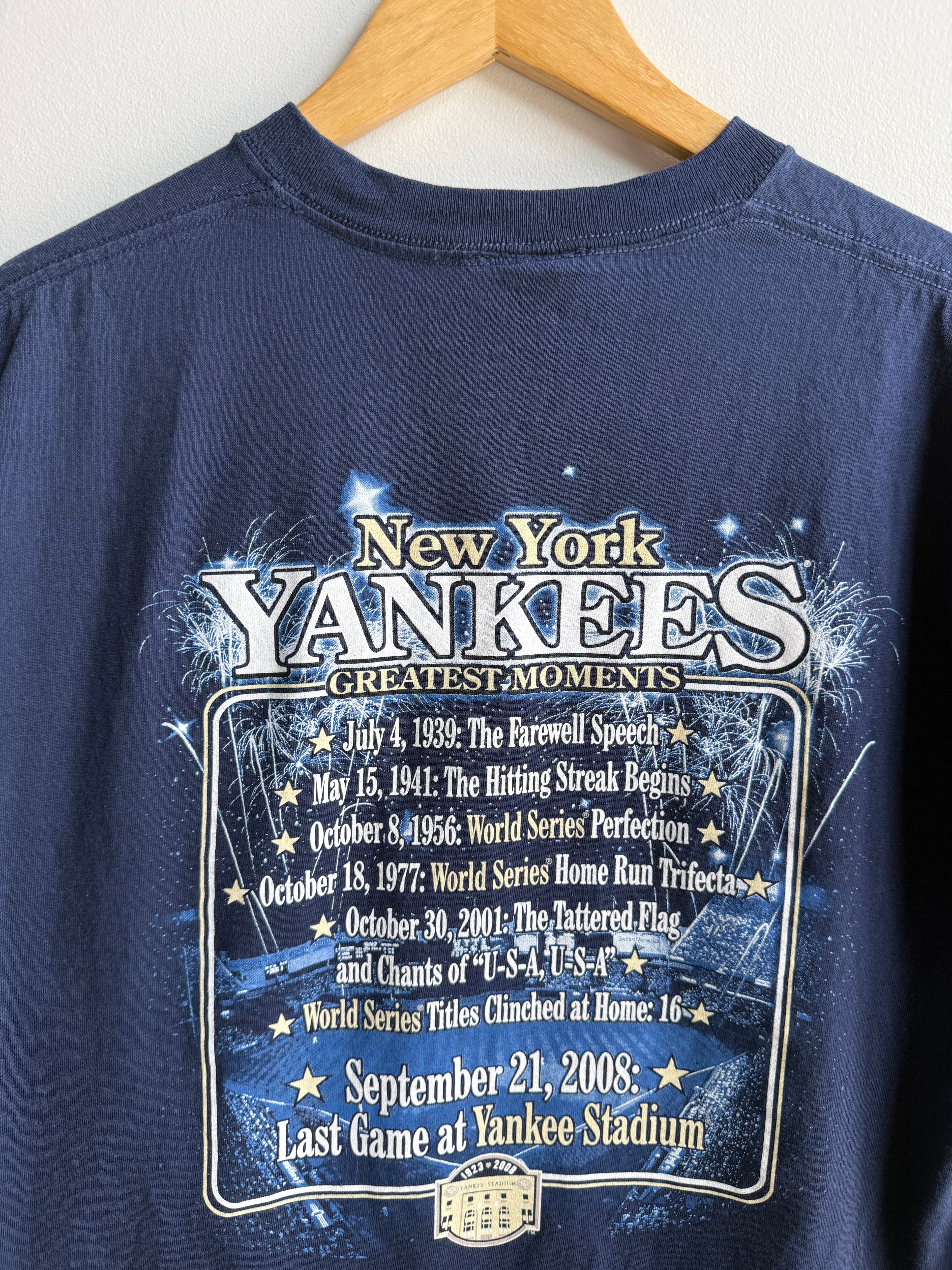 (L) Yankee Stadium Final Game Tee