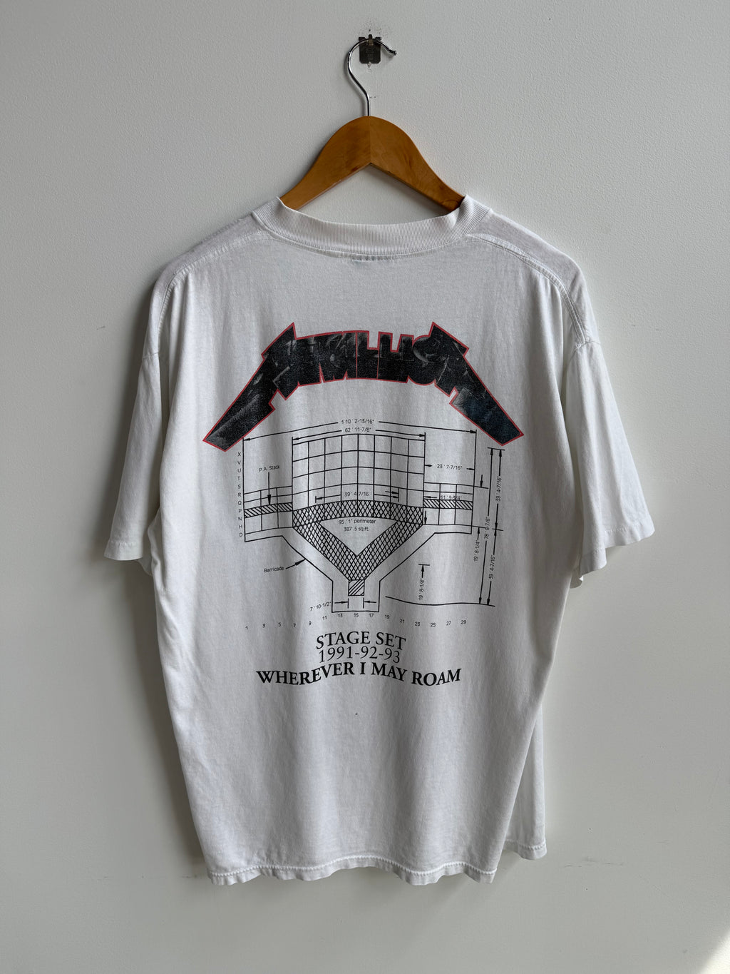 (XL) Metallica Stage Set Tee