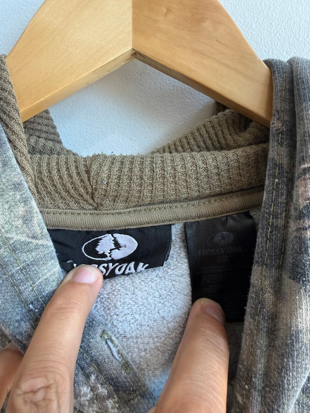 (XXXL) Mossy Oak Camo Hoodie