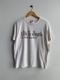 (L) Life is Simple Beer Tee
