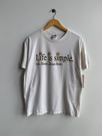 (L) Life is Simple Beer Tee