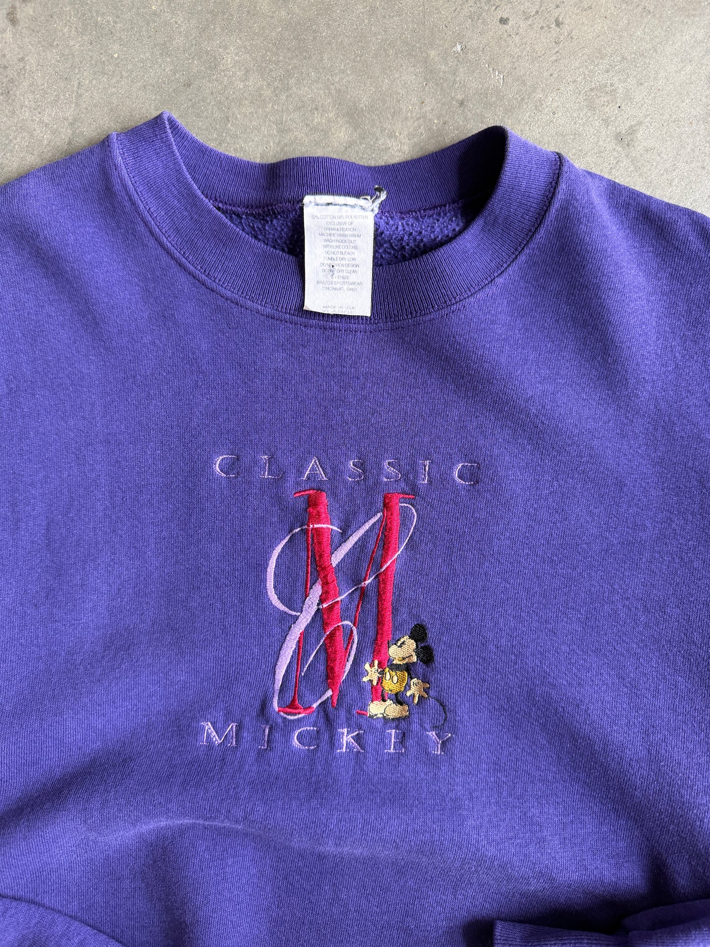 (XL) Mickey Mouse Classic Crew