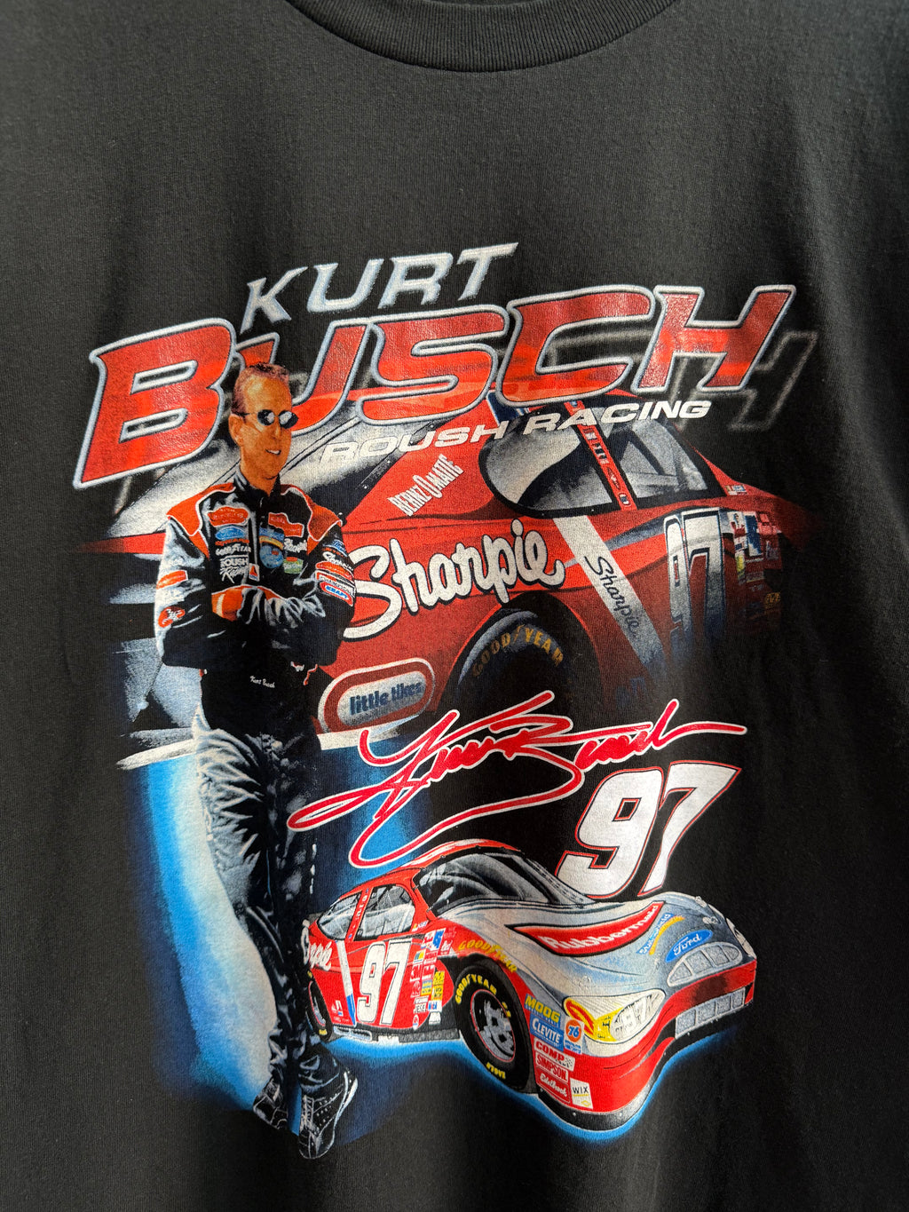 (XL) Kurt Busch NASCAR Tee