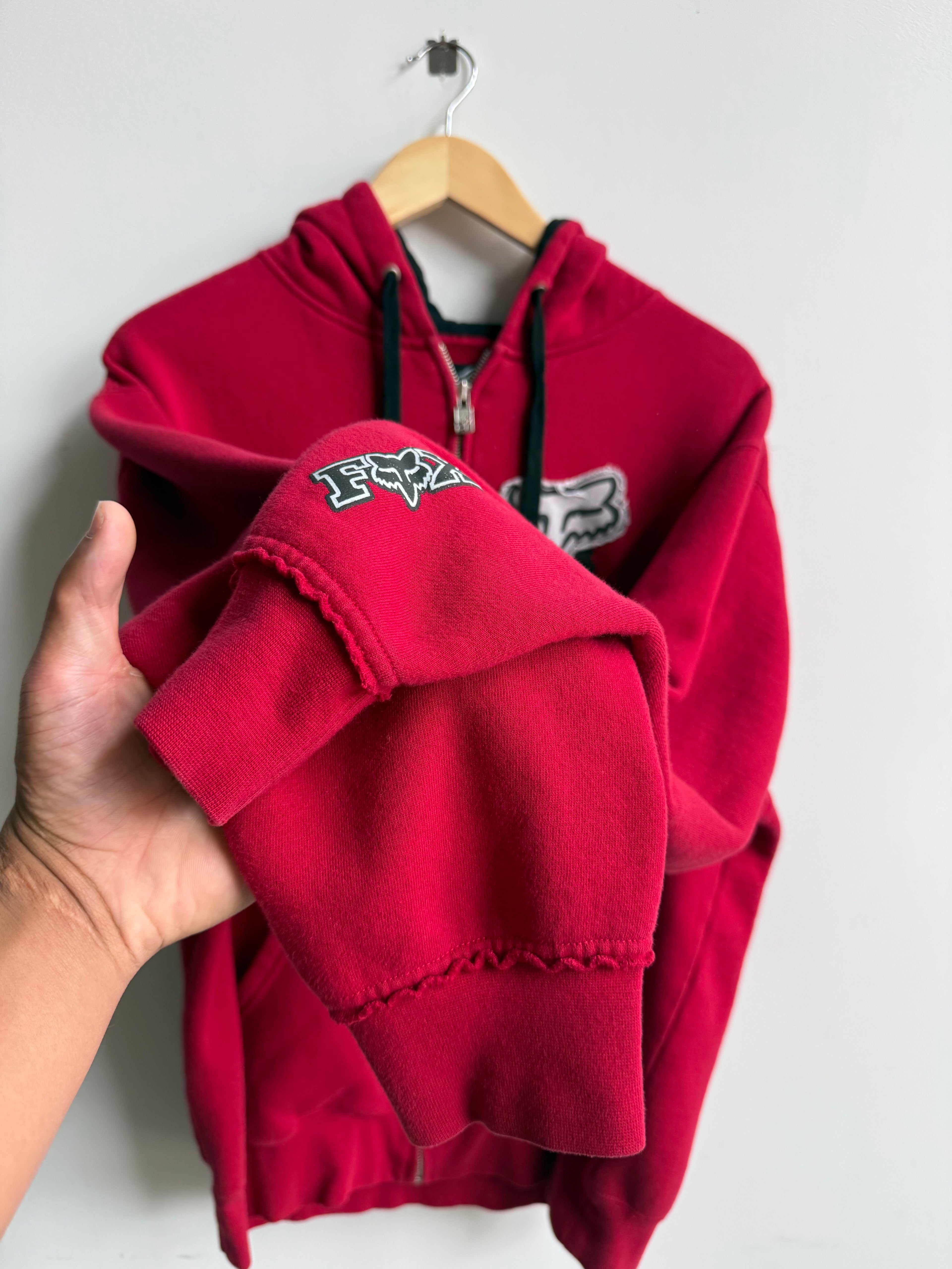(L) Fox Racing Zip Up Hoodie