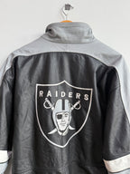 (L) Raiders Leather Jacket