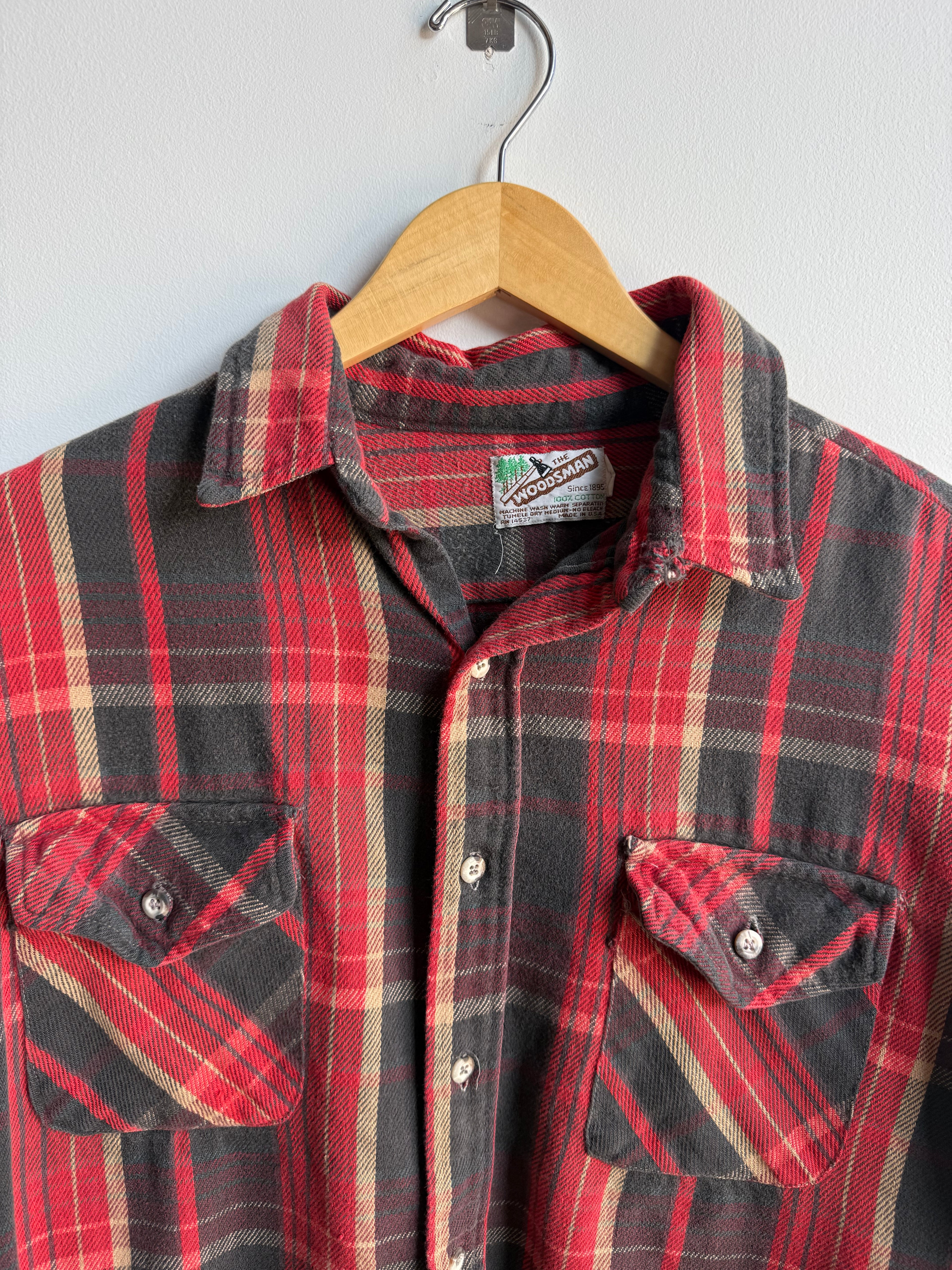 (XL) Woodsman Flannel Button Up