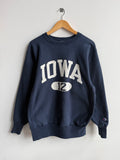 (L) Iowa Reverse Weave Crew